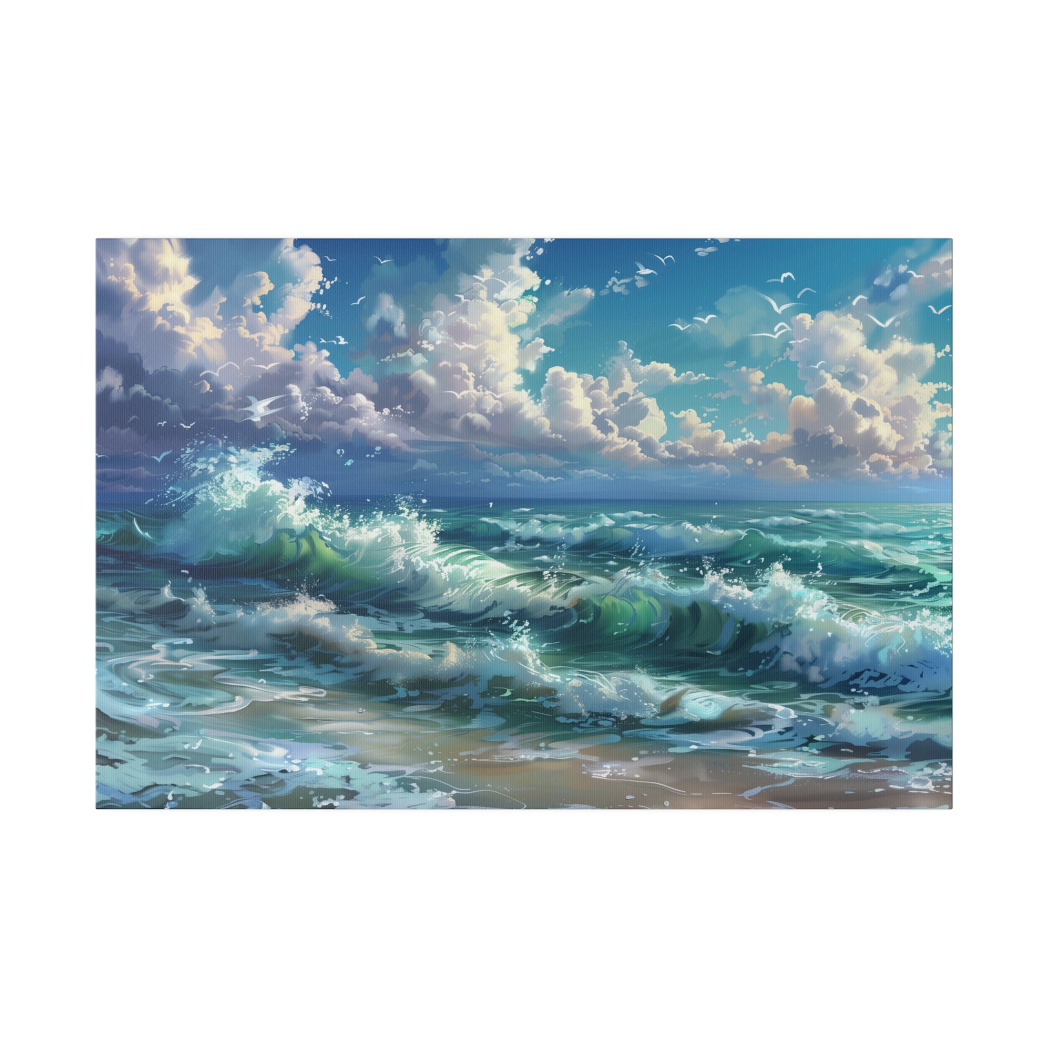 Ocean Wall Art - Horizontal Canvas - WA173