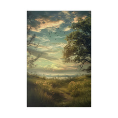 A Blissful View - Nature Wall Art - Vertical Canvas - WA325