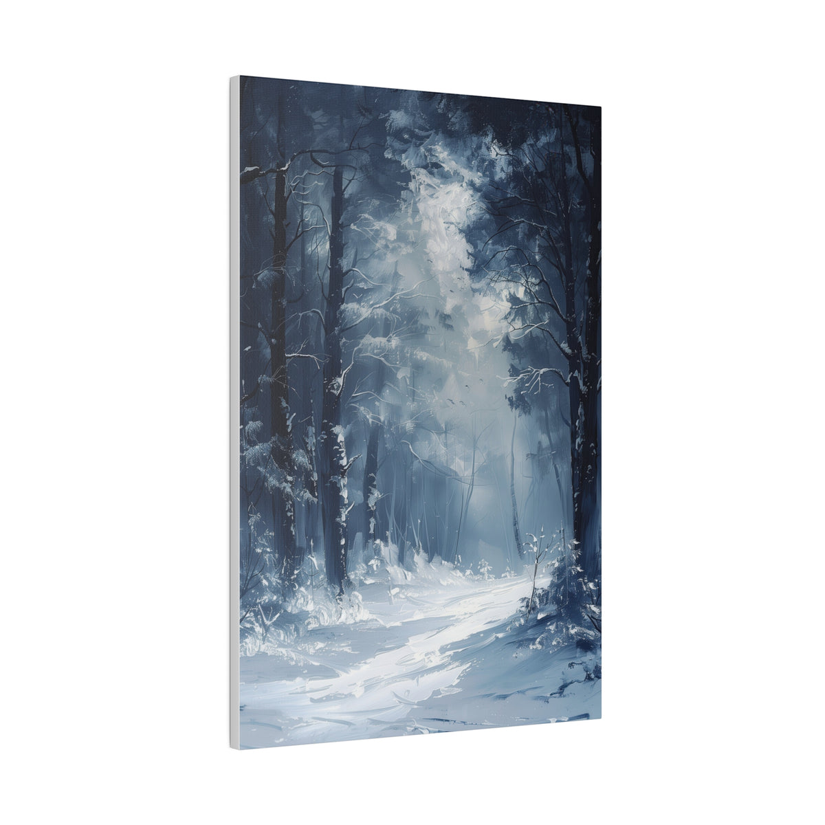 Chill of Winter - Nature Wall Art - Vertical Canvas - WA331