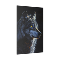 Wolf's Gaze - Wildlife Wall Art - Vertical Canvas - WA258