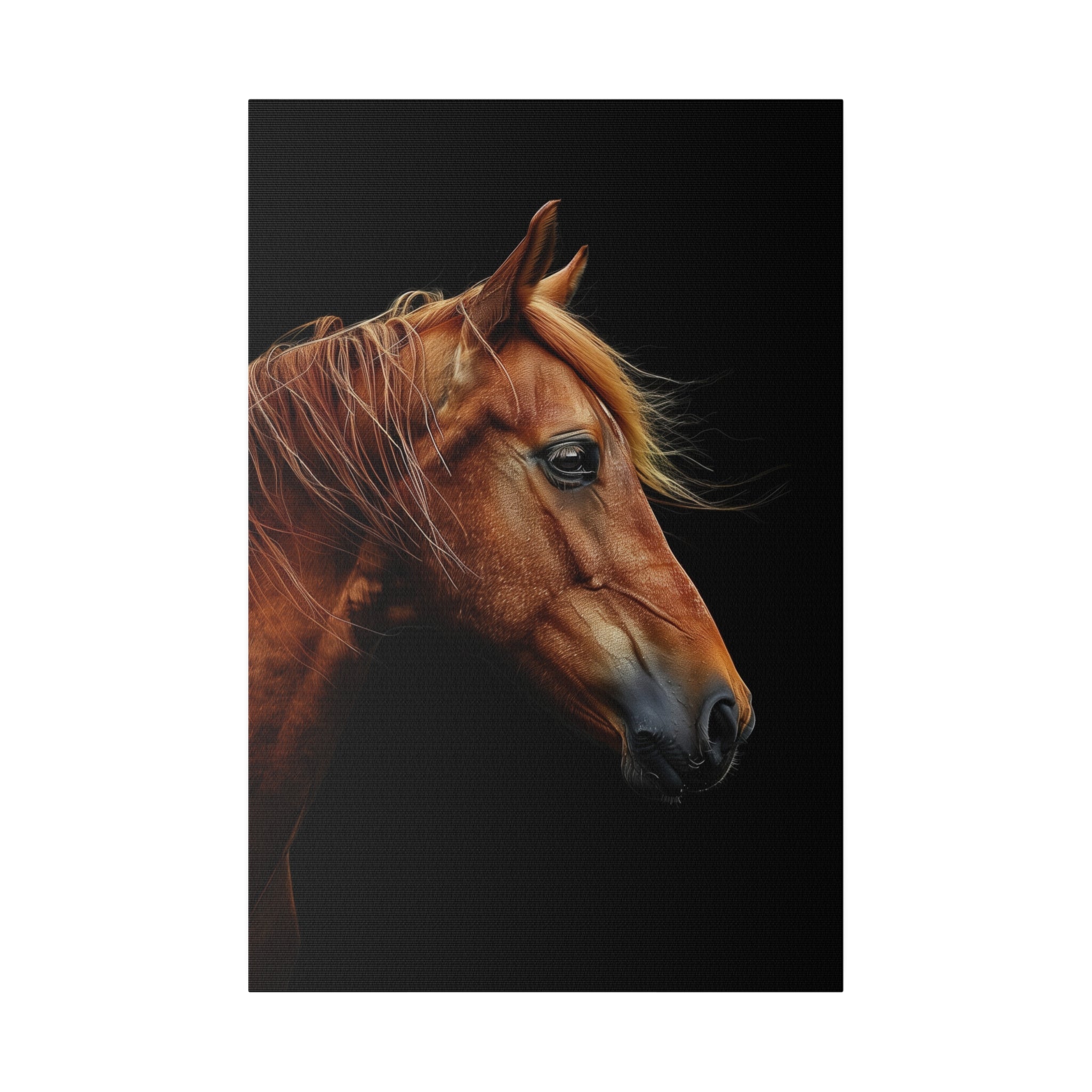 Majestic Horse - Wildlife Wall Art - Vertical Canvas - WA243