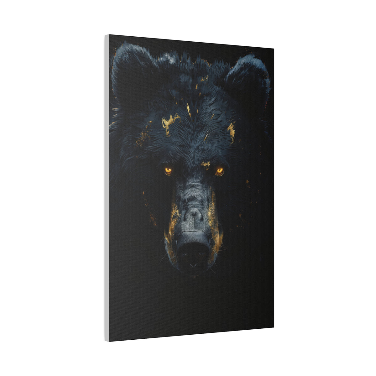 Vicious Bear - Wildlife Wall Art - Vertical Canvas - WA242