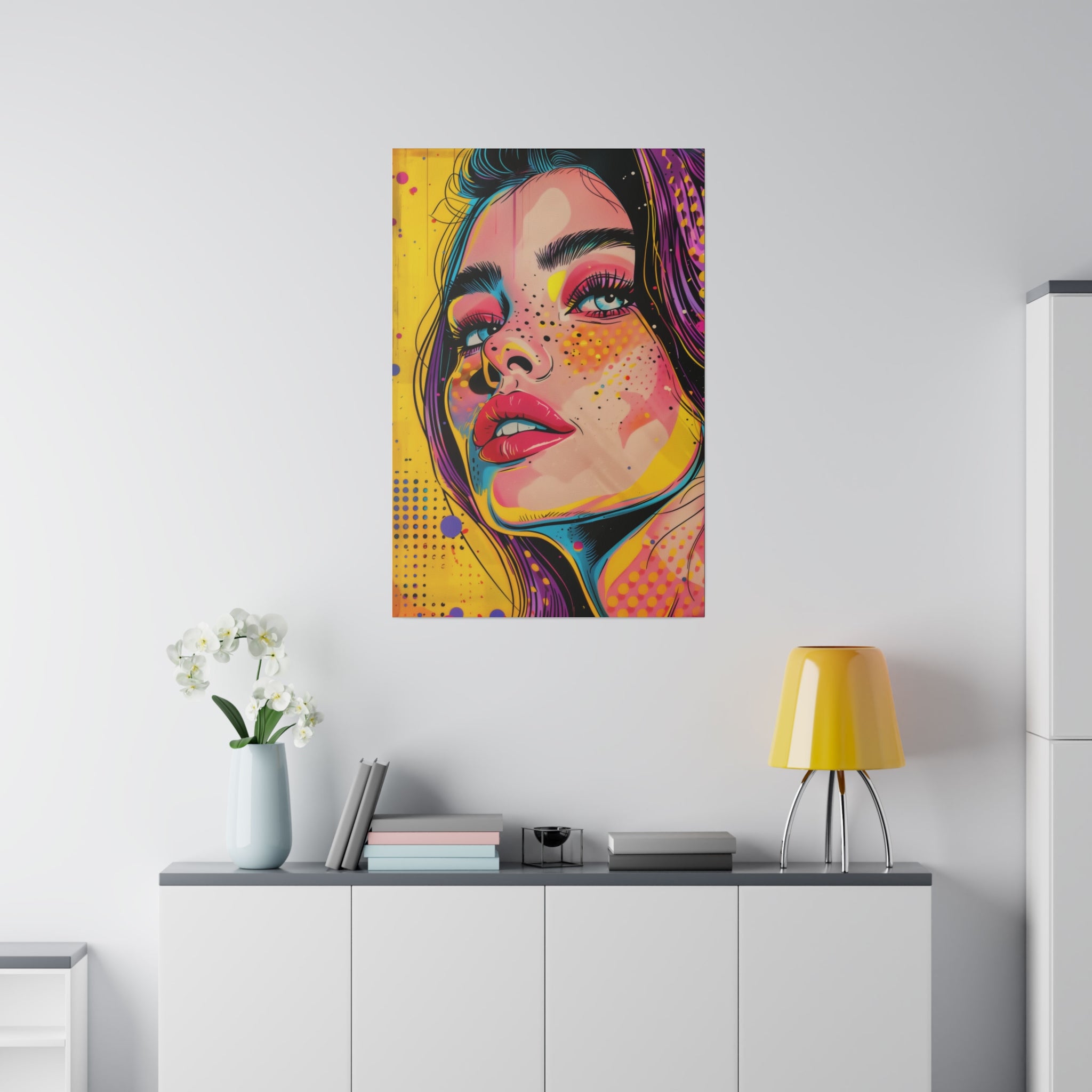 Pop Wall Art - Vertical Canvas - WA113