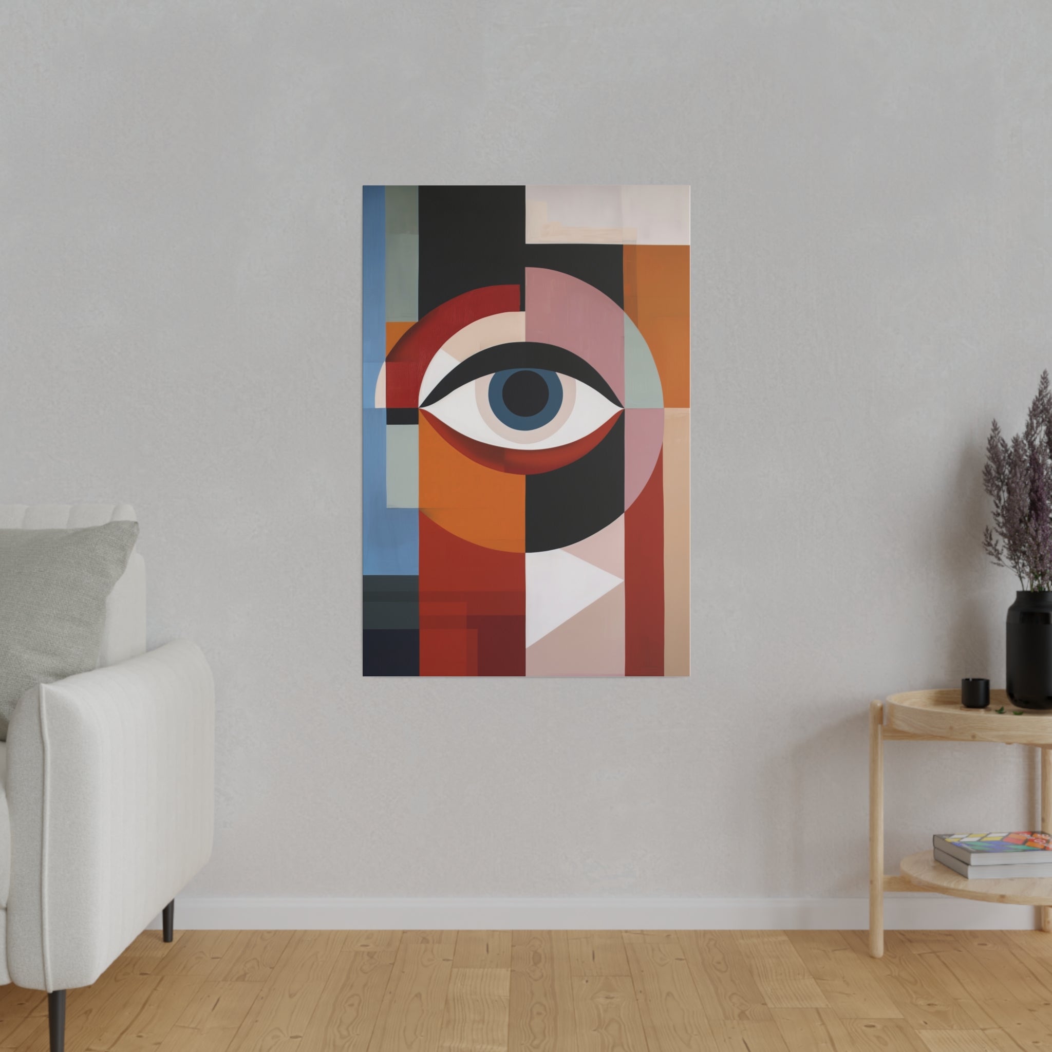 Abstract Wall Art - Vertical Canvas - WA22