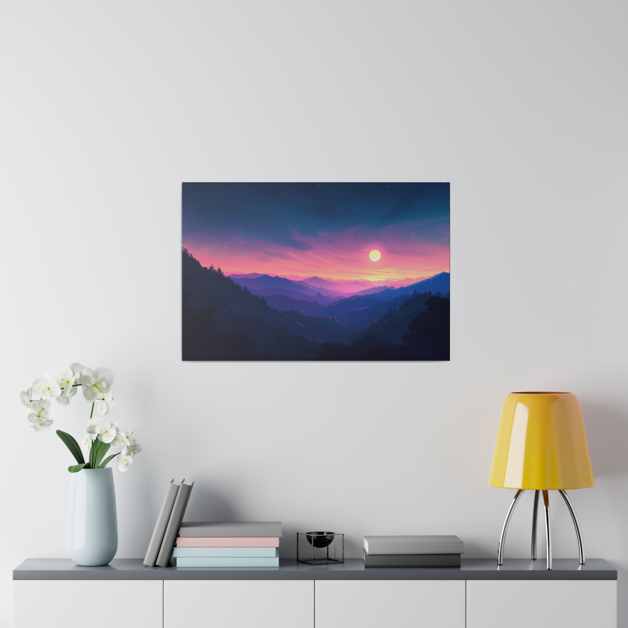 Abstract Wall Art - Horizontal Canvas - WA143