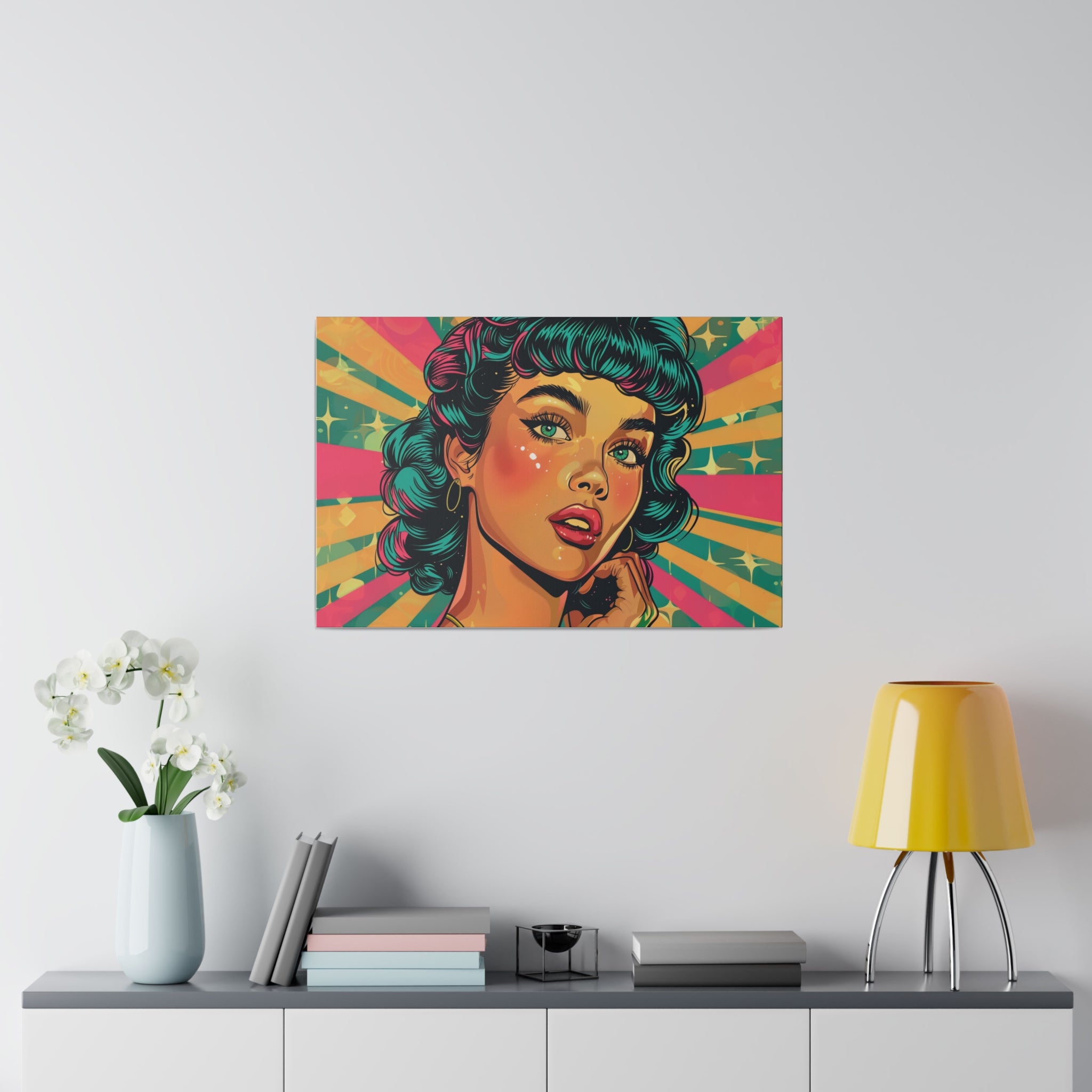 Pop Wall Art - Horizontal Canvas - WA186