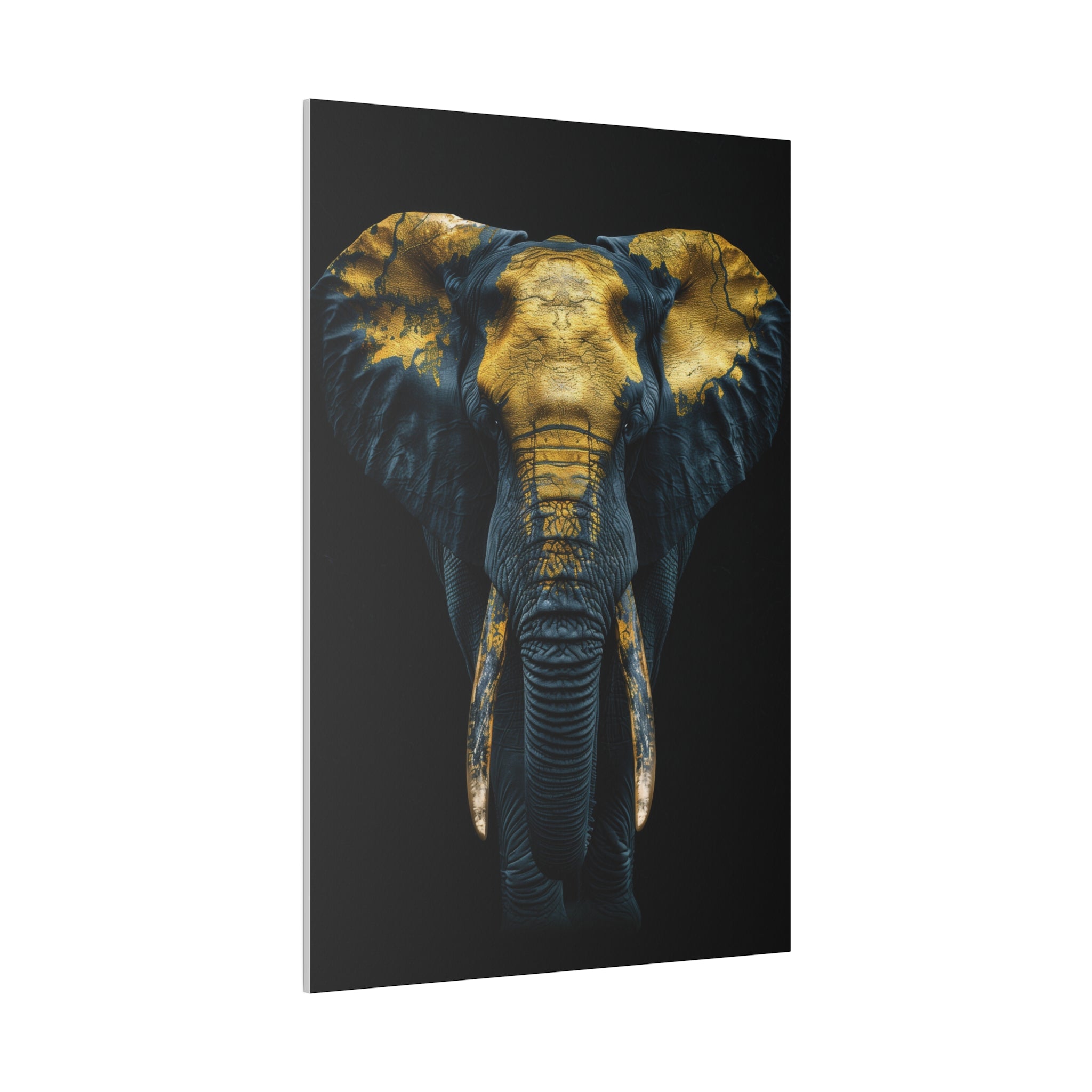 Elephant's Glow - Wildlife Wall Art - Vertical Canvas - WA271