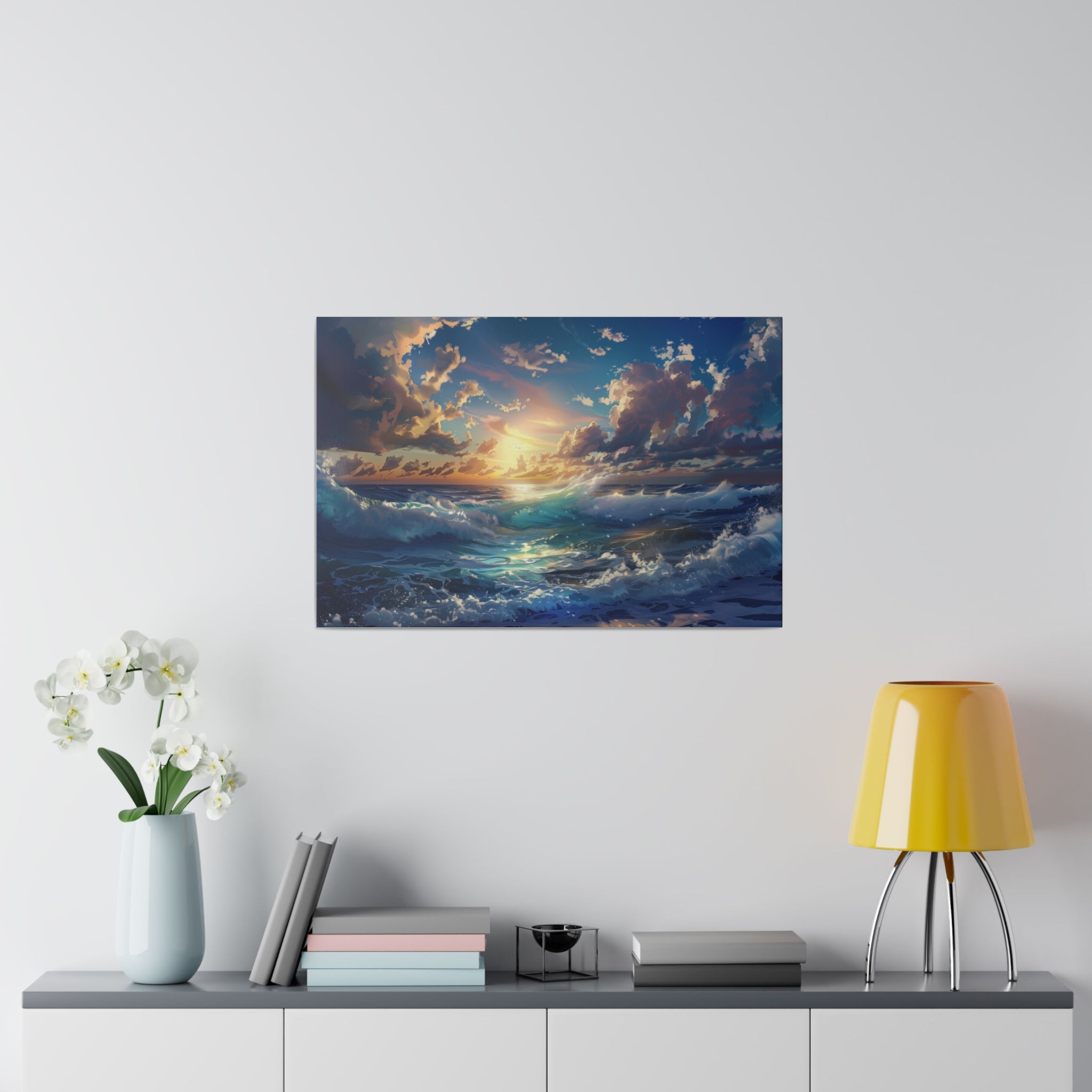 Ocean Wall Art - Horizontal Canvas - WA171