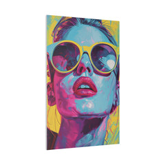 Pop Wall Art - Vertical Canvas - WA108