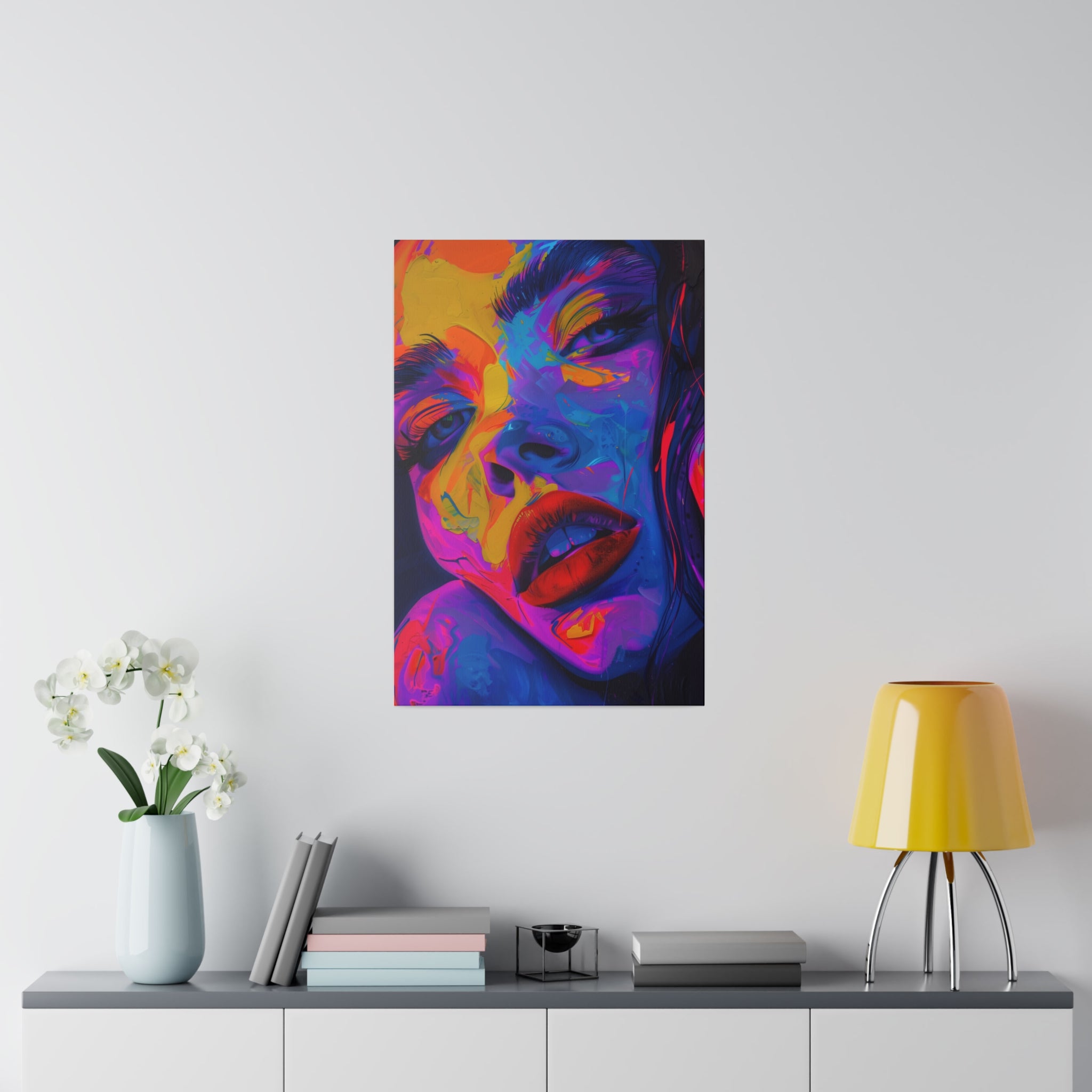 Pop Wall Art - Vertical Canvas - WA111