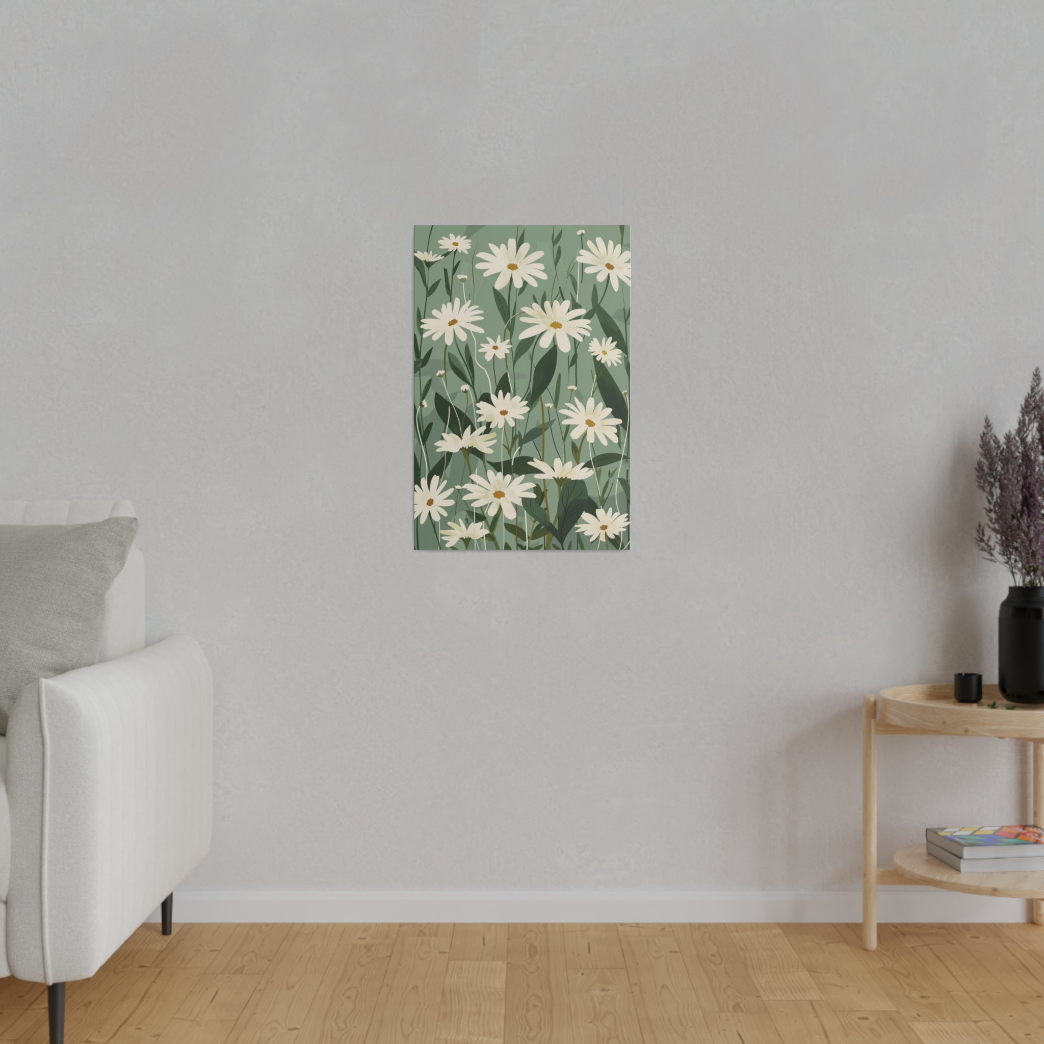 Flowers Wall Art - Botanical Wall Art - Vertical Canvas - WA64