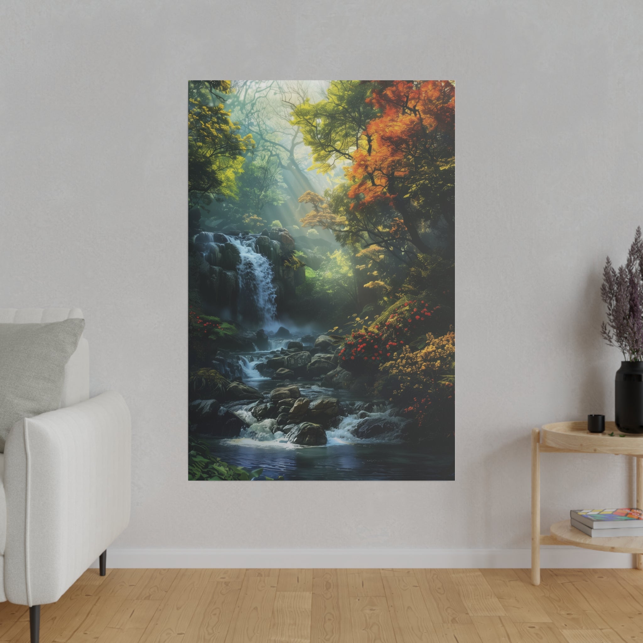 Tranquil Winters - Nature Wall Art - Vertical Canvas - WA329