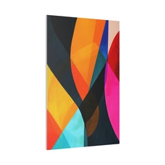 Modern Shapes - Abstract Wall Art - Vertical Canvas - WA240