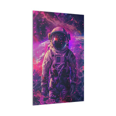 Astronaut in Space Wall Art - Vertical Canvas - WA138