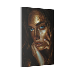 Woman in Gold - Luxury Themed Canvas - Vertical Canvas - WA76