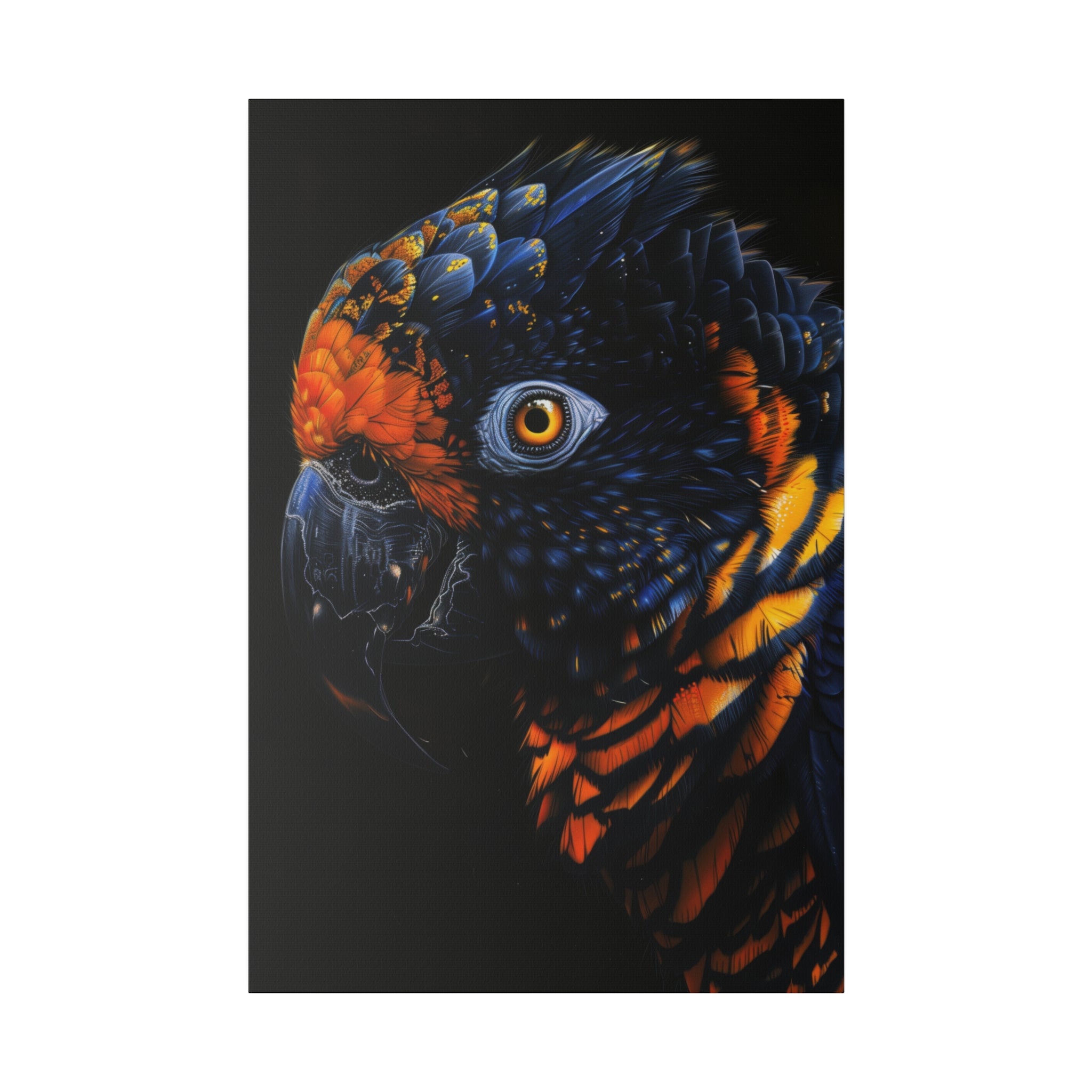 Majestic Parrot - Wildlife Wall Art - Vertical Canvas - WA290