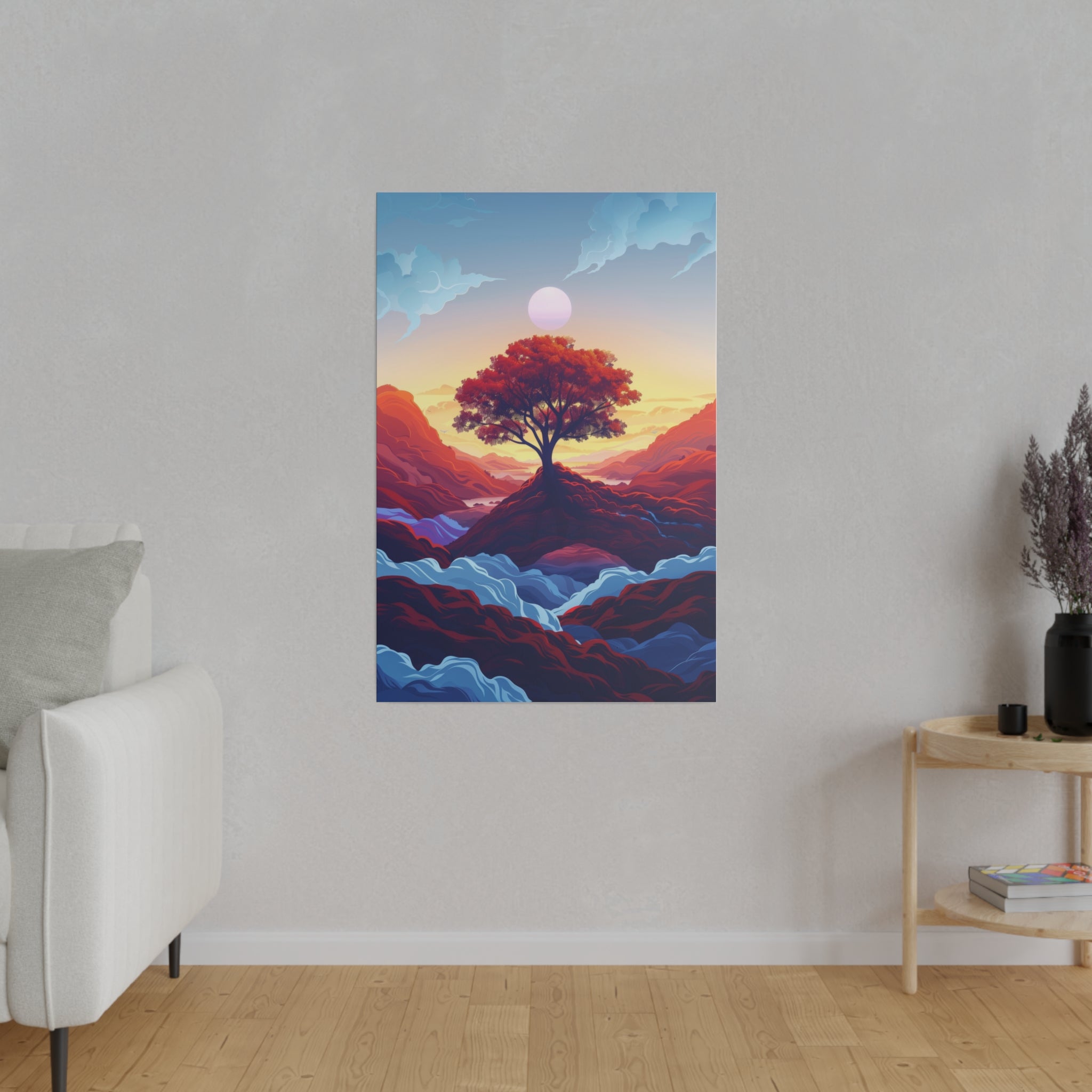 Fantasy Wall Art - Vertical Canvas - WA11