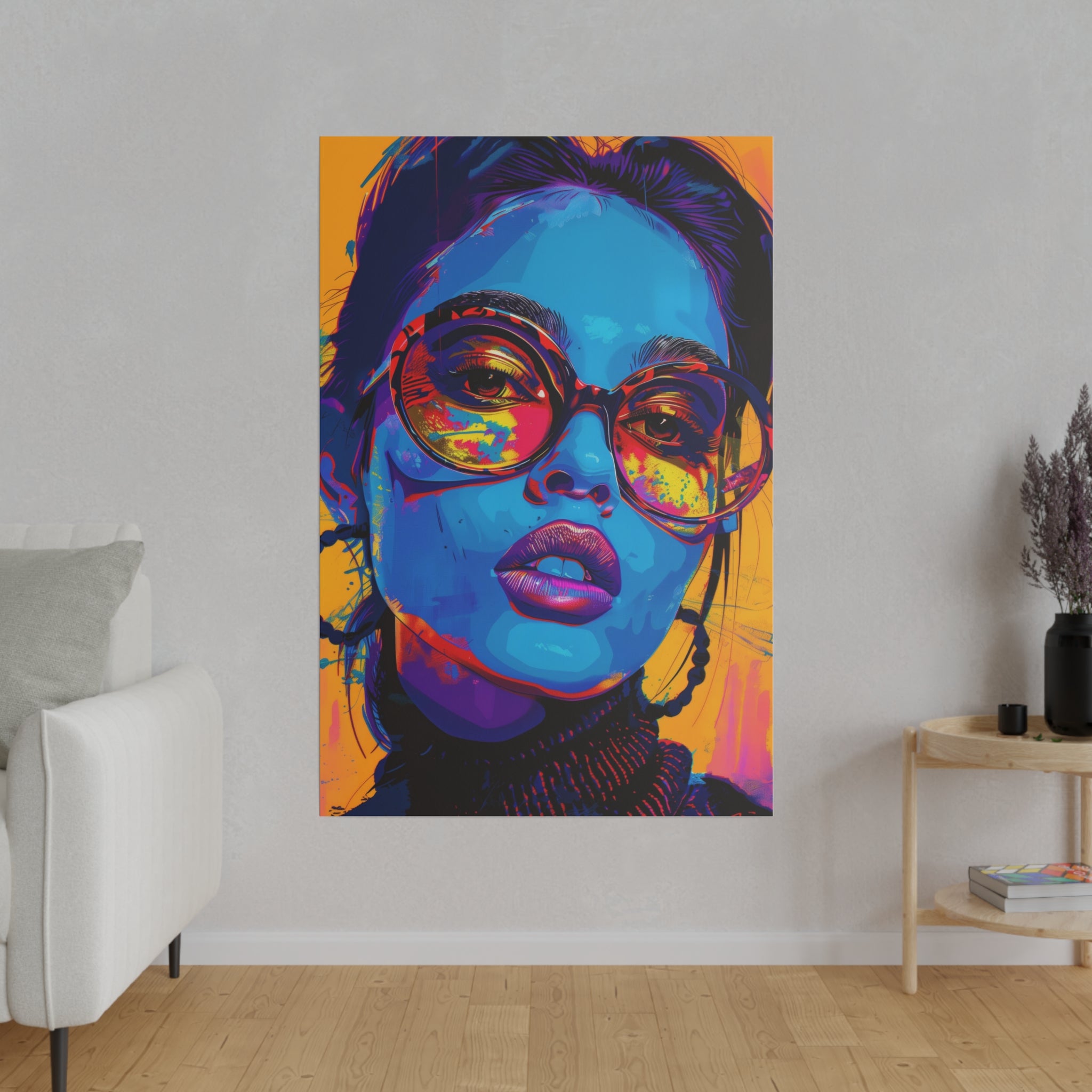 Pop Wall Art - Vertical Canvas - WA106