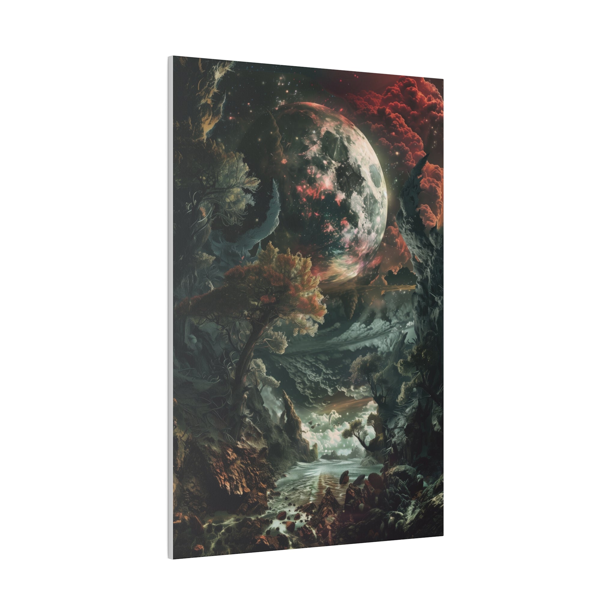 Fantasy Wall Art - Vertical Canvas - WA36