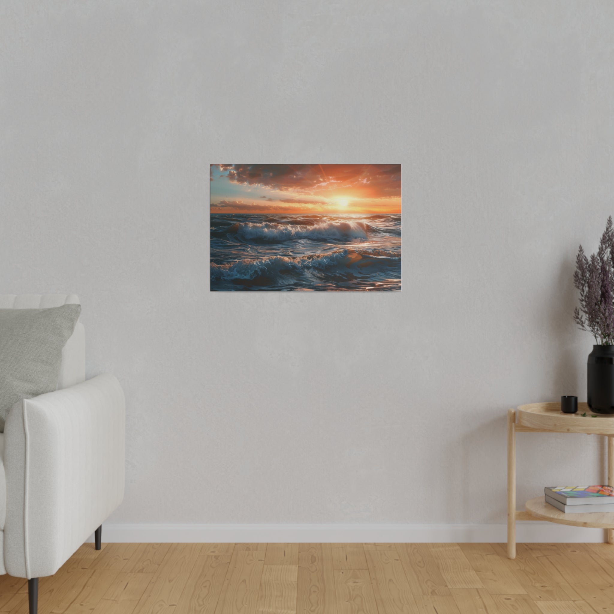 Ocean Wall Art - Horizontal Canvas - WA170