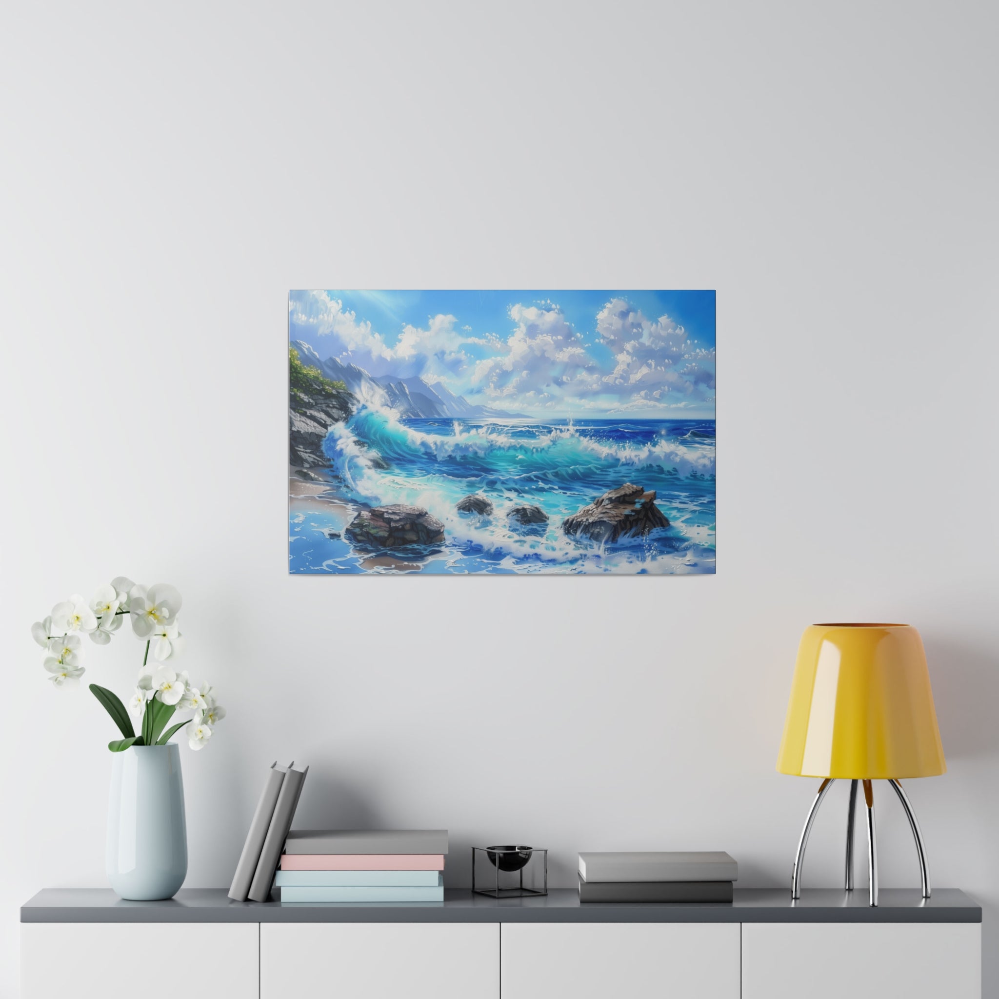 Ocean Wall Art - Horizontal Canvas - WA175