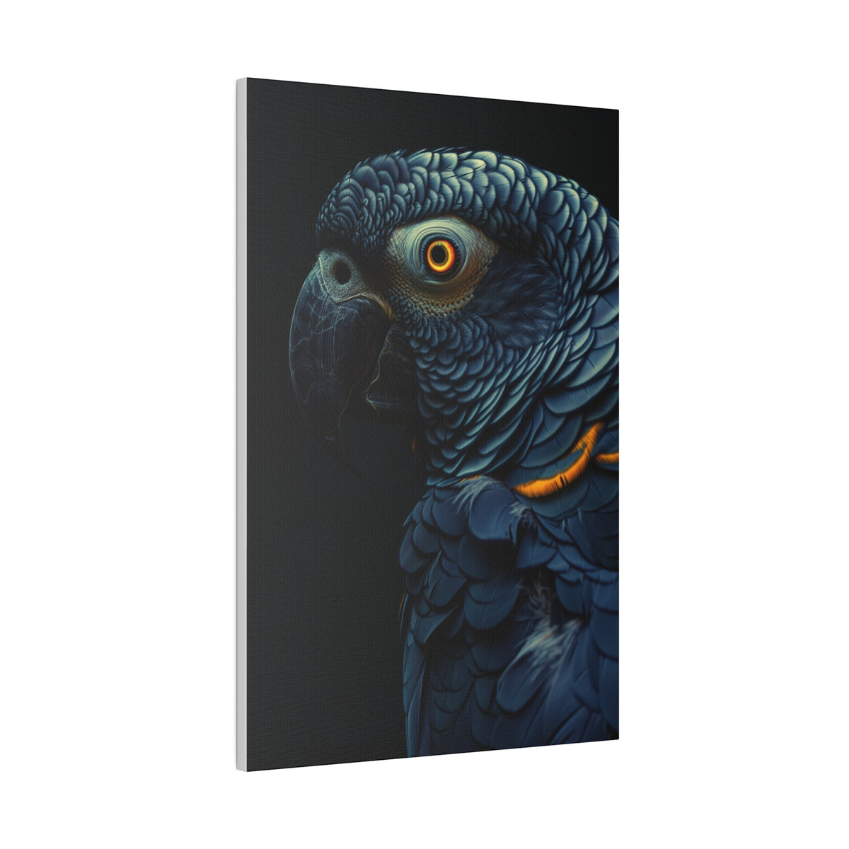 Parrot's Grace - Wildlife Wall Art - Vertical Canvas - WA292