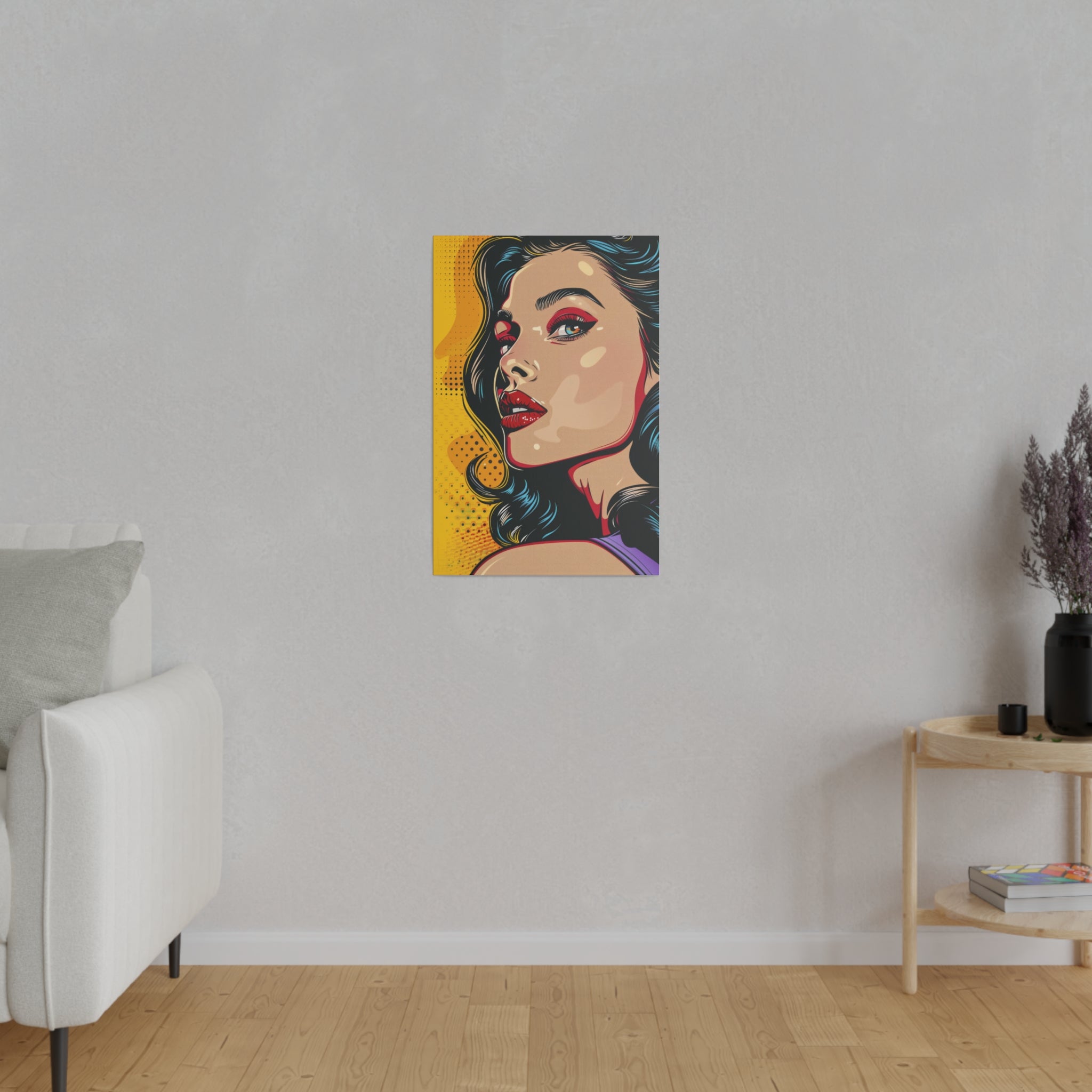 Pop Wall Art - Vertical Canvas - WA112