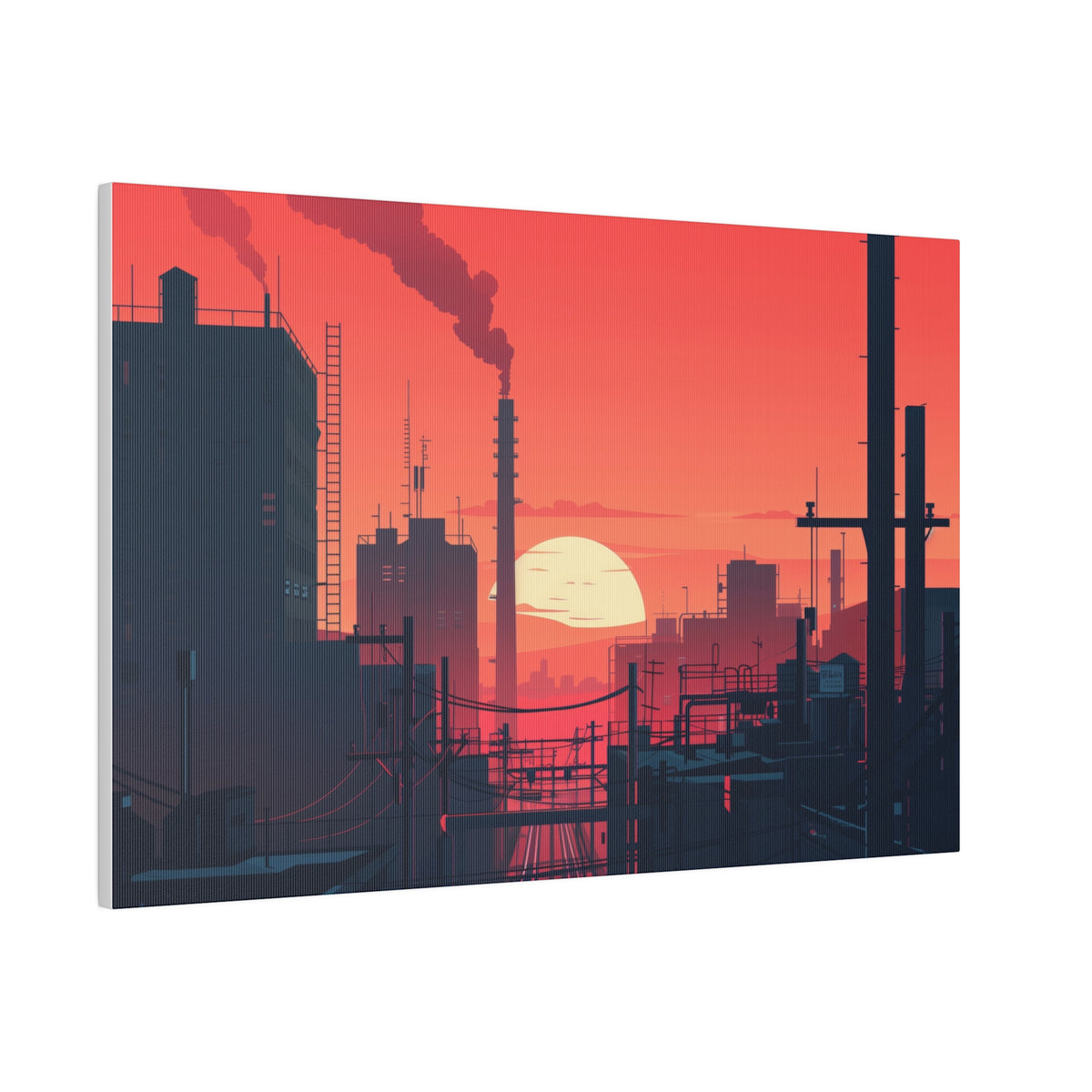 Abstract Wall Art - Horizontal Canvas - WA144