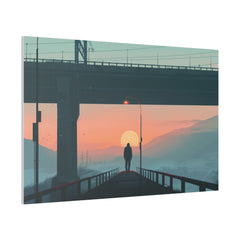 Abstract Wall Art - Horizontal Canvas - WA142