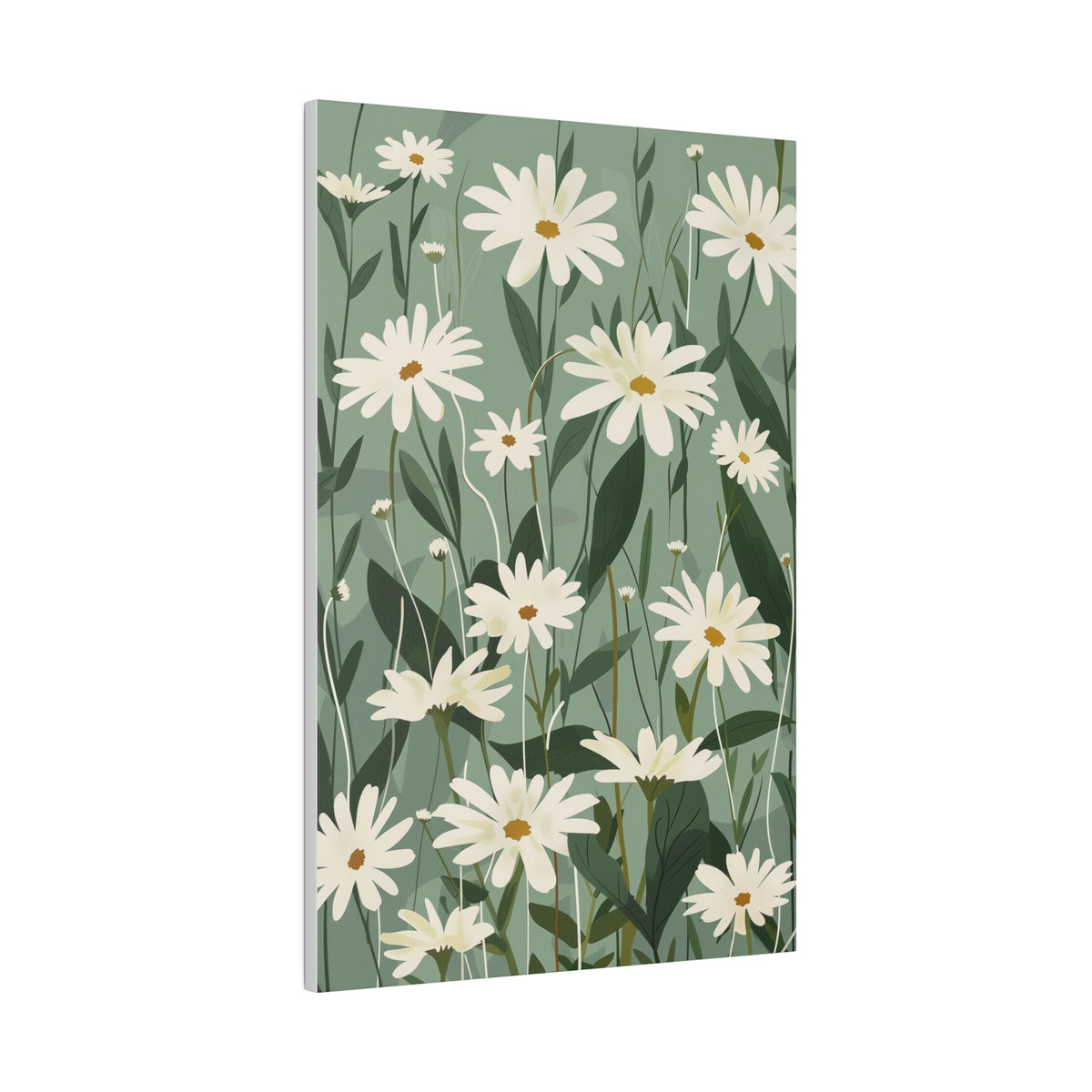 Flowers Wall Art - Botanical Wall Art - Vertical Canvas - WA64