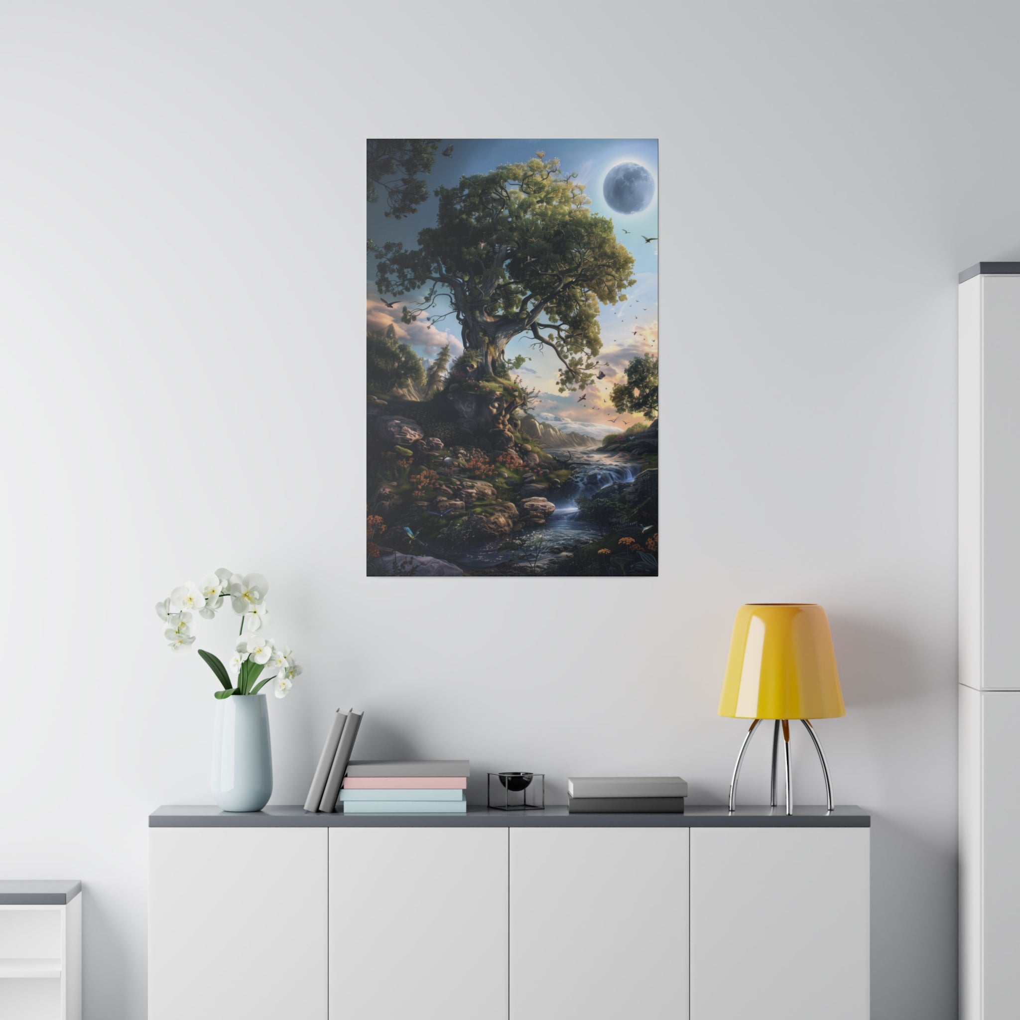 Fantasy Wall Art - Vertical Canvas - WA34