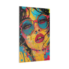 Pop Wall Art - Vertical Canvas - WA109