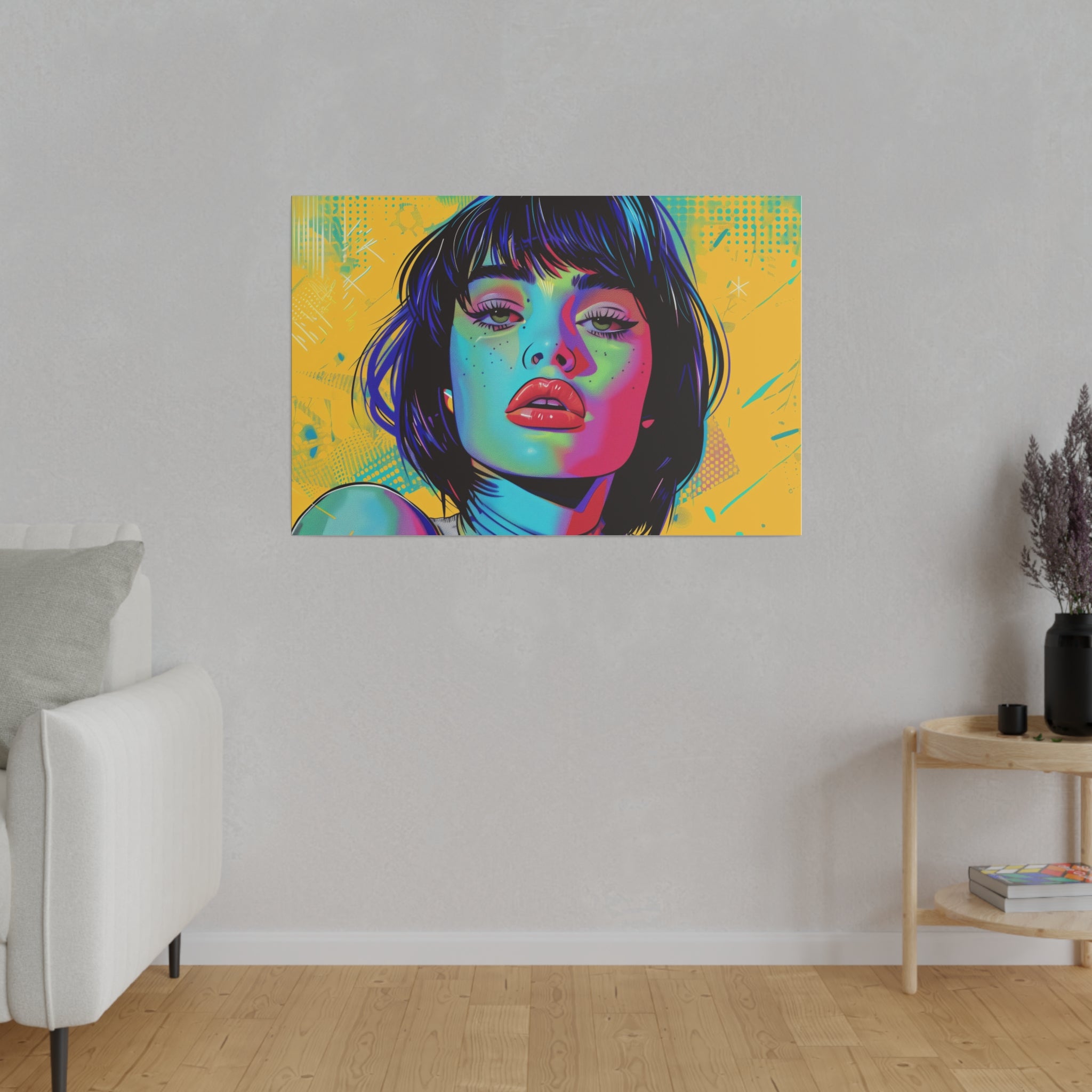 Pop Wall Art - Horizontal Canvas - WA189