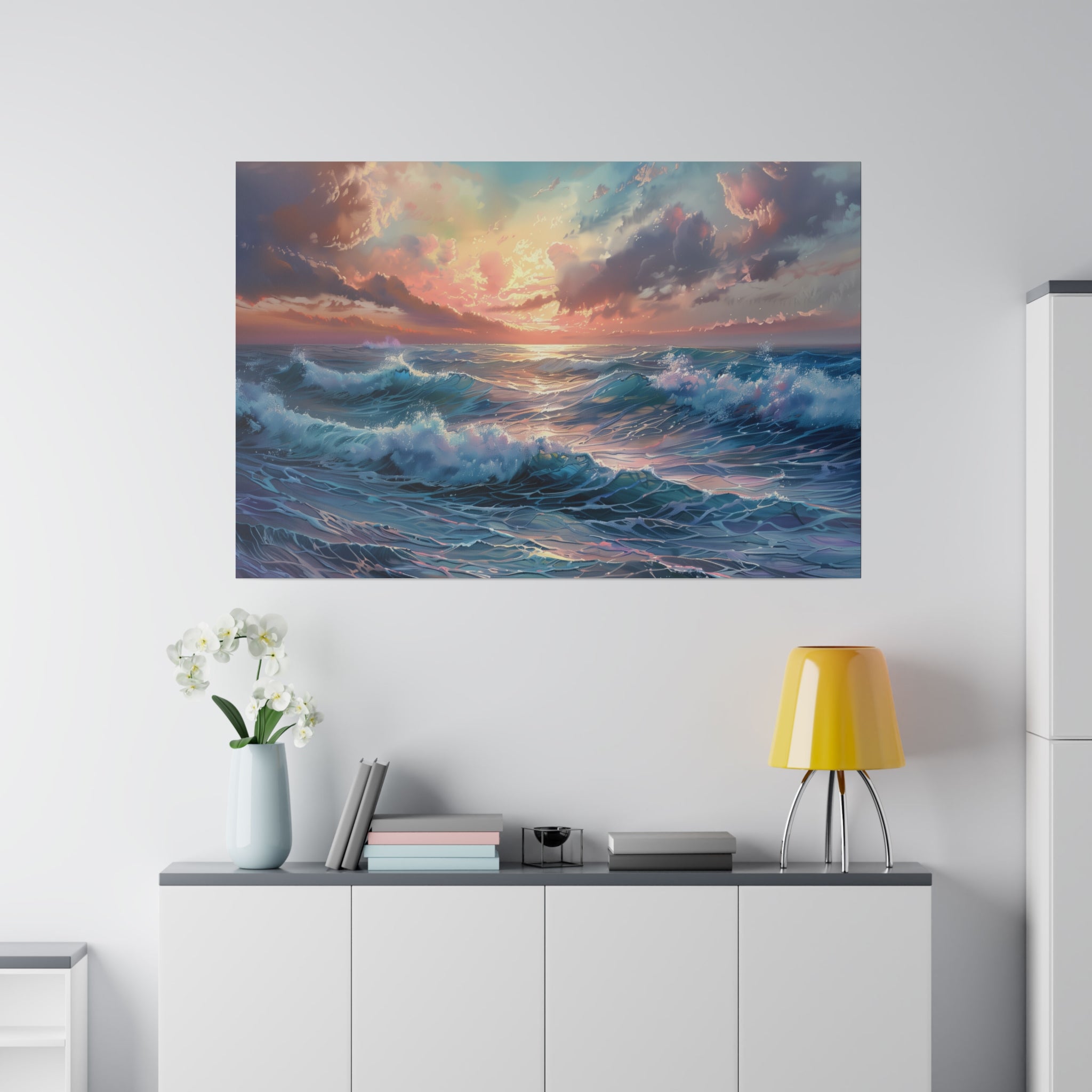 Ocean Wall Art - Horizontal Canvas - WA177