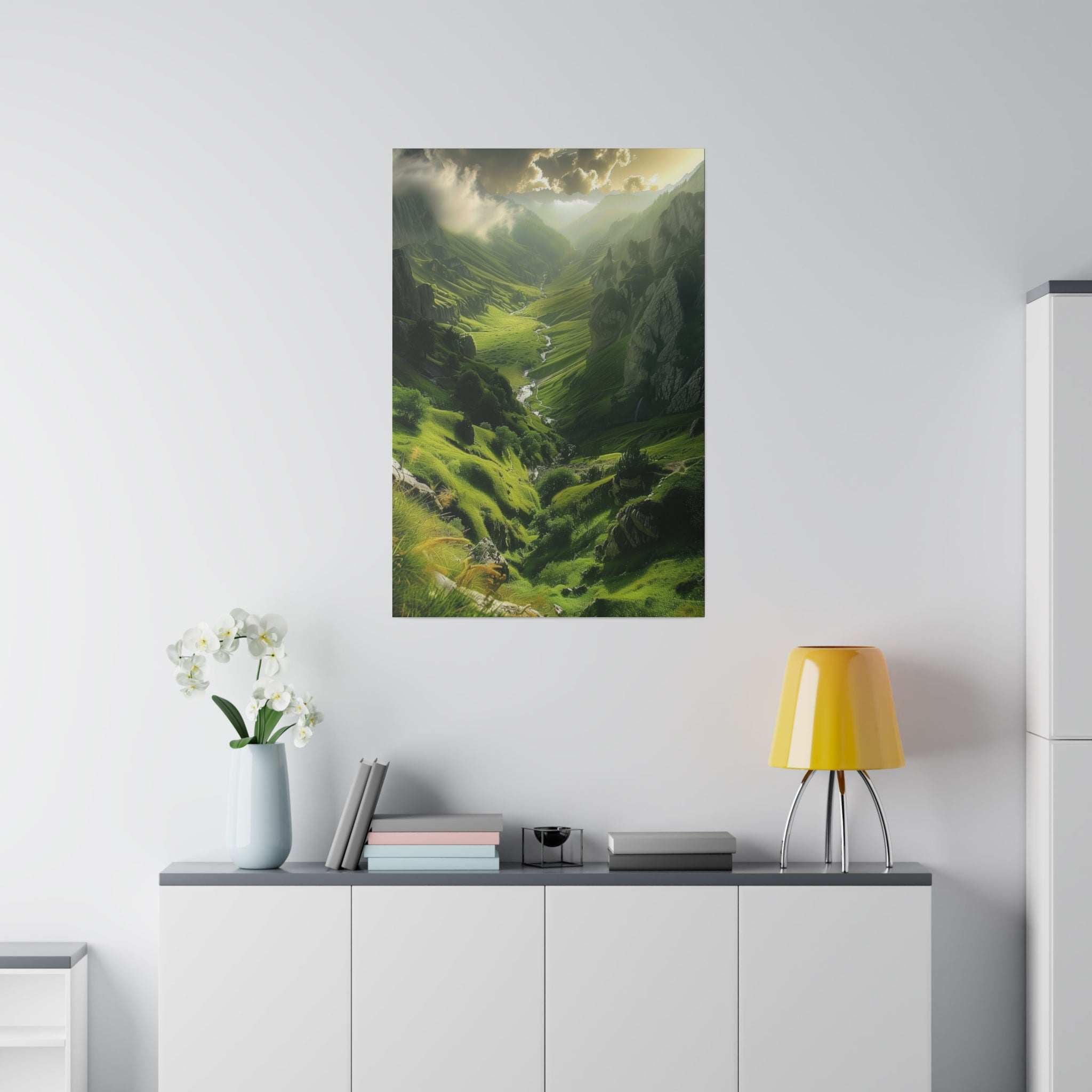 Nature's Path - Nature Wall Art - Vertical Canvas - WA321