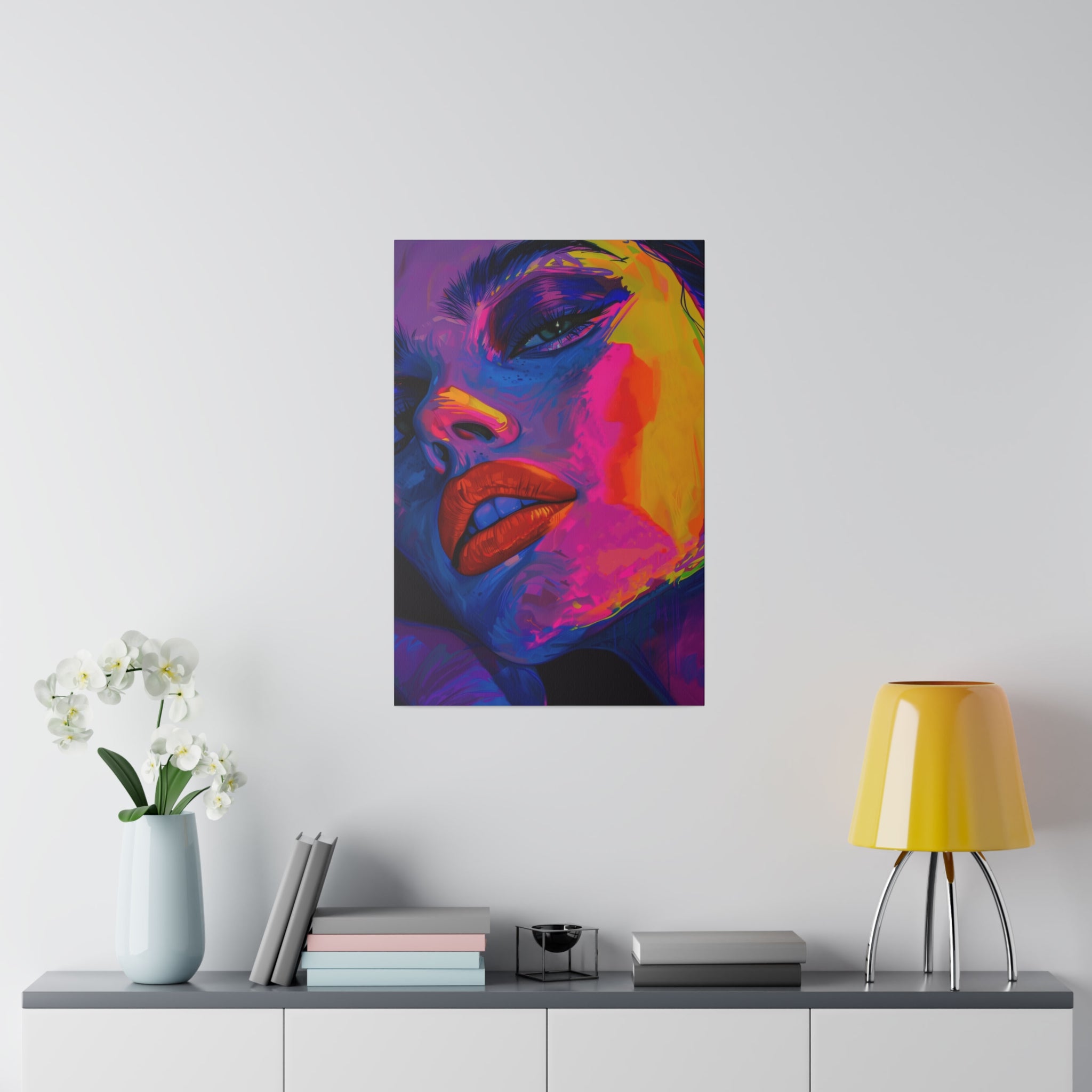 Pop Wall Art - Vertical Canvas - WA105