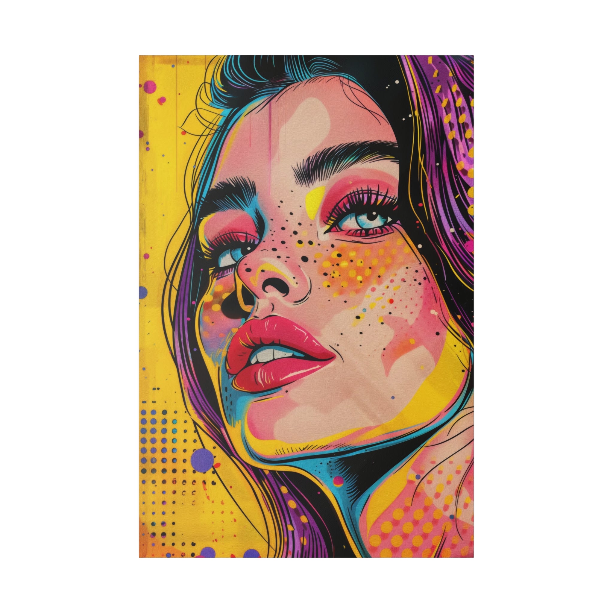 Pop Wall Art - Vertical Canvas - WA113