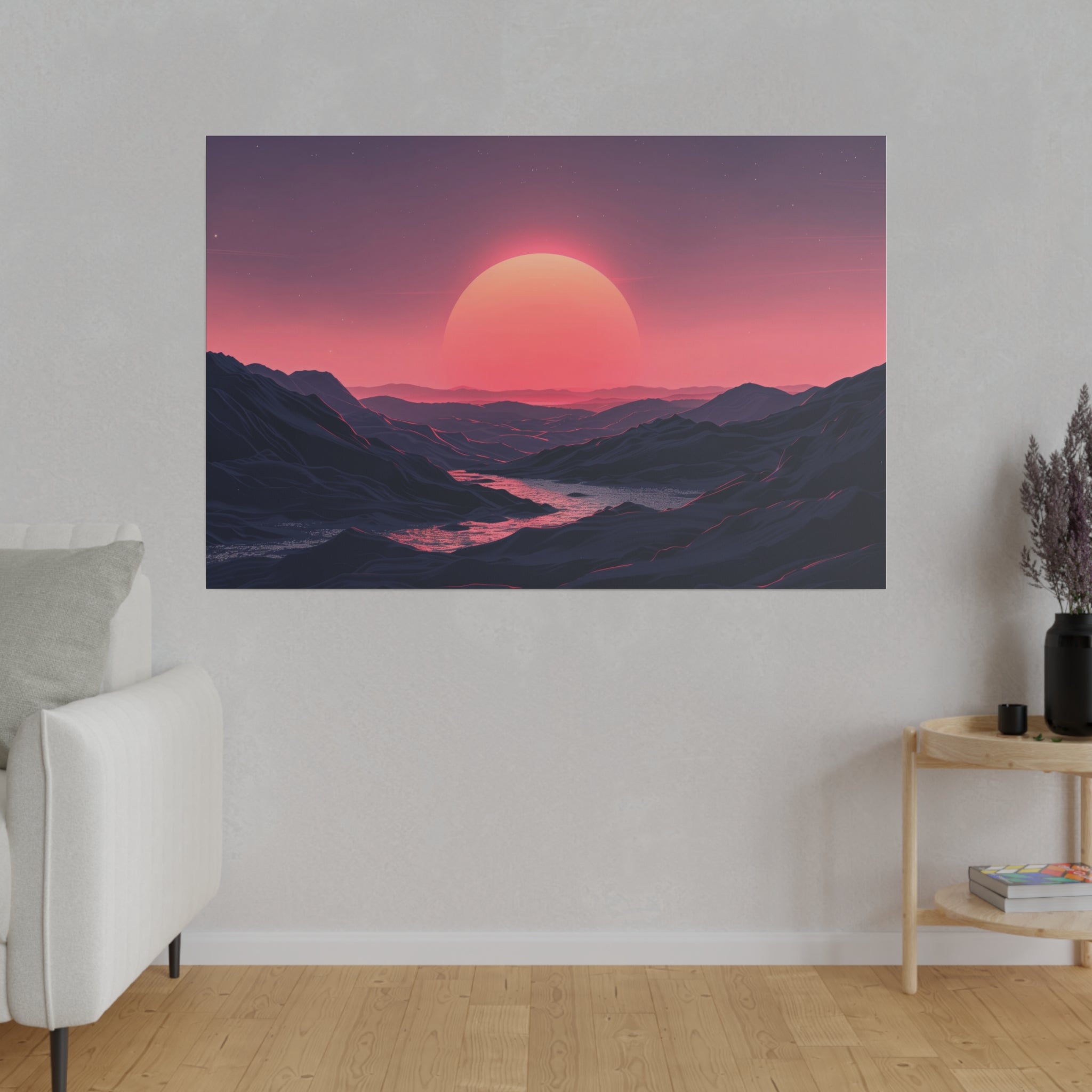 Abstract Wall Art - Horizontal Canvas - WA149