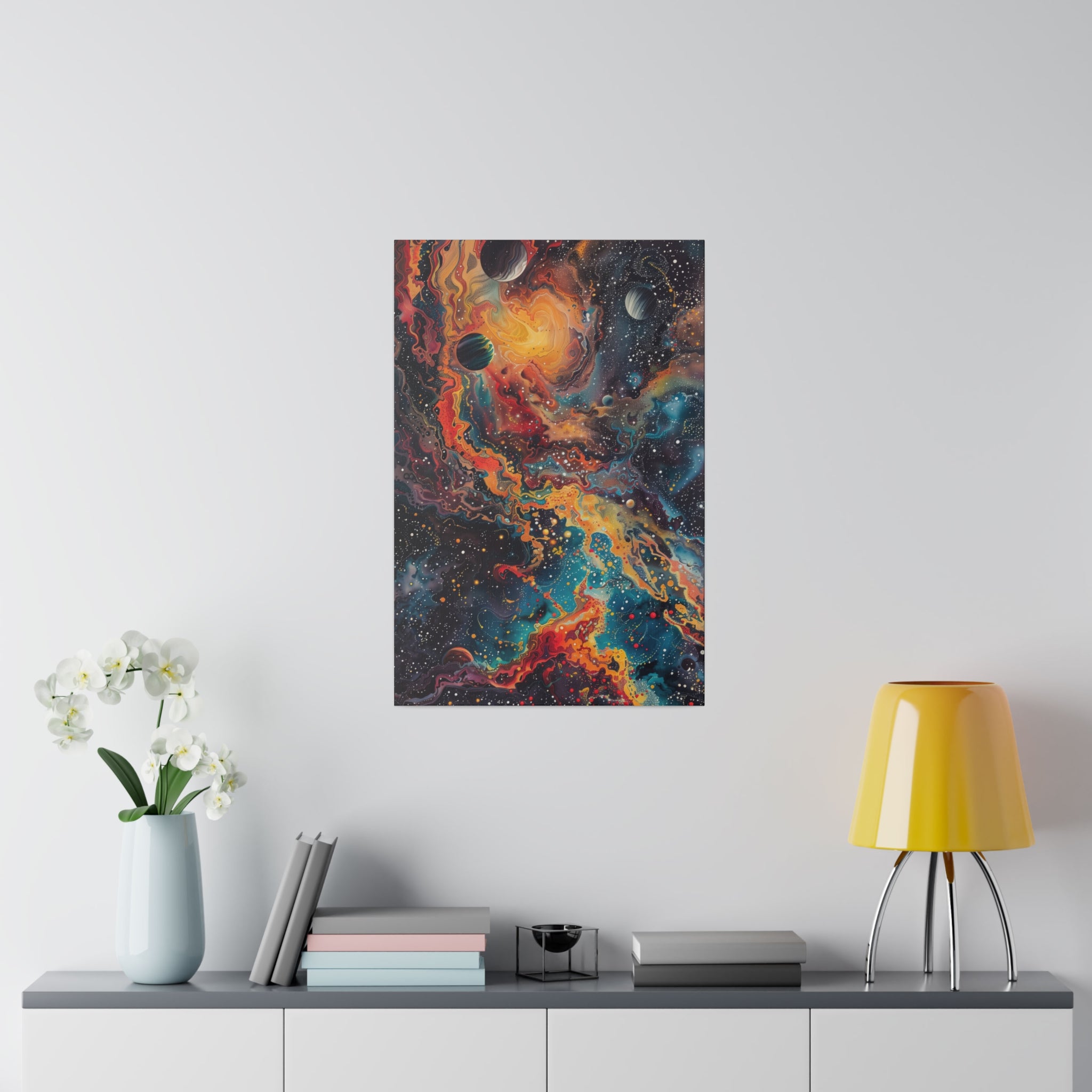 Space Wall Art - Vertical Canvas - WA136