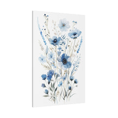 Flowers Wall Art - Botanical Wall Art - Vertical Canvas - WA44