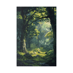 Beautiful Forest - Nature Wall Art - Vertical Canvas - WA84