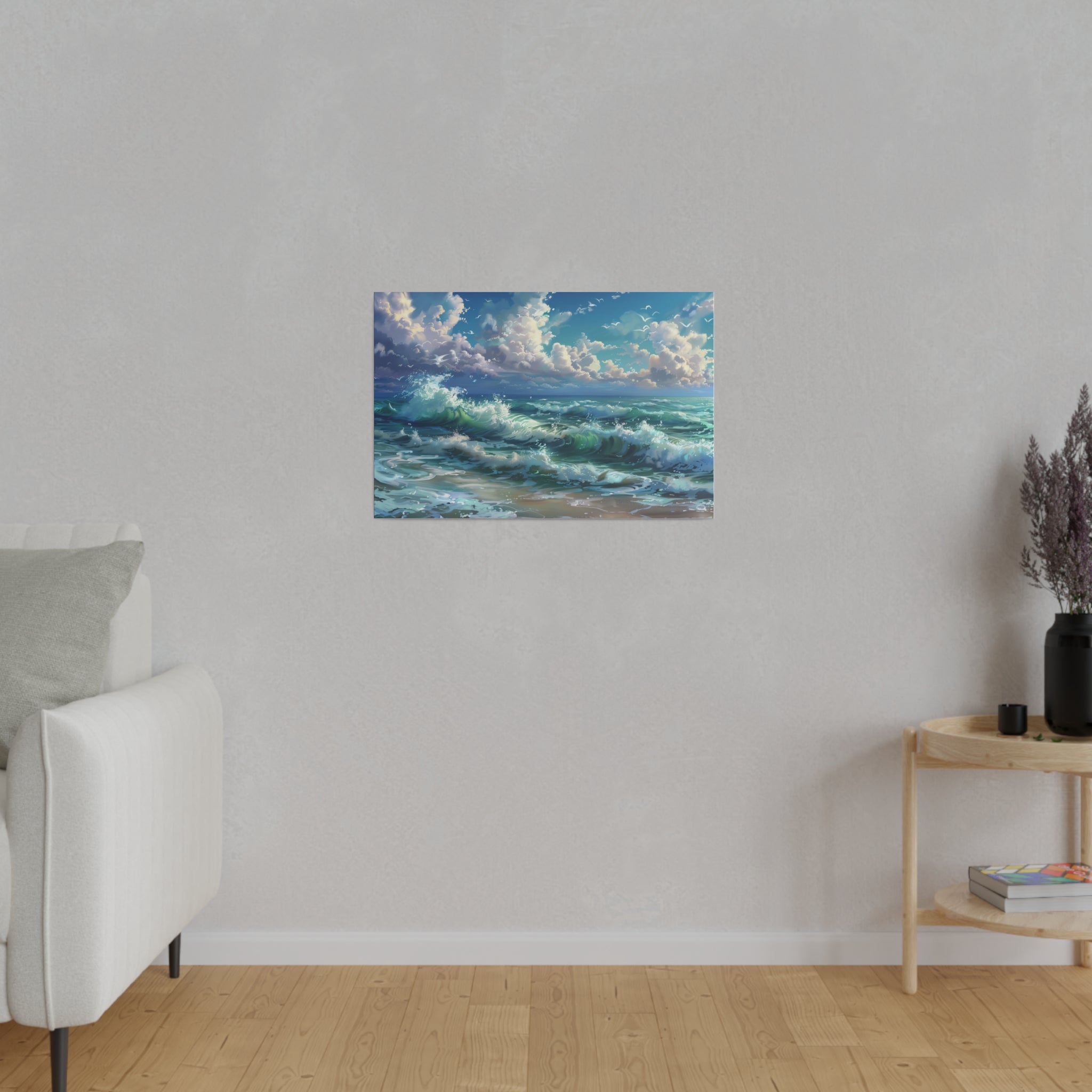 Ocean Wall Art - Horizontal Canvas - WA173