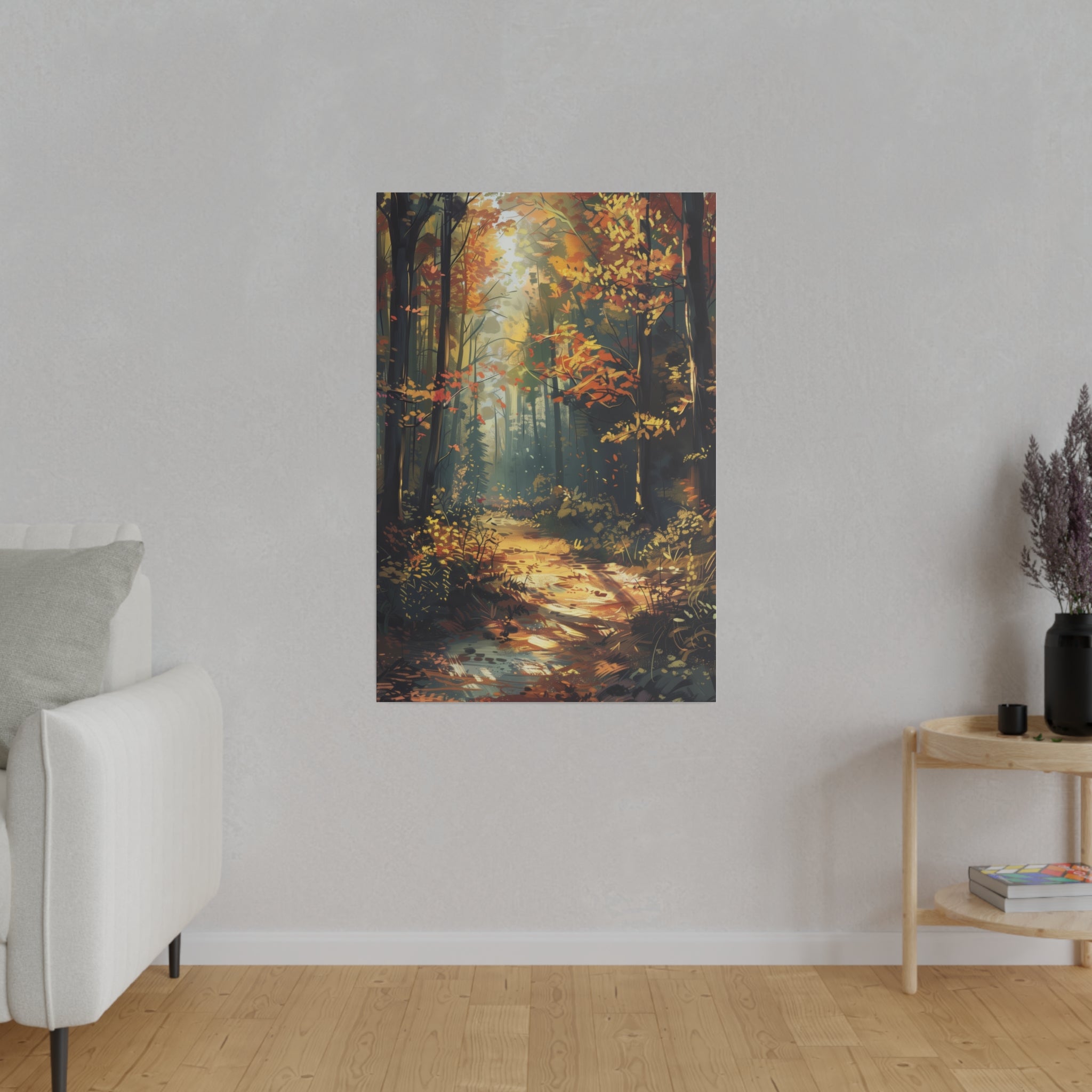 Beautiful Forest - Nature Wall Art - Vertical Canvas - WA83