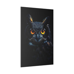 Owl's Brilliance - Wildlife Wall Art - Vertical Canvas - WA275