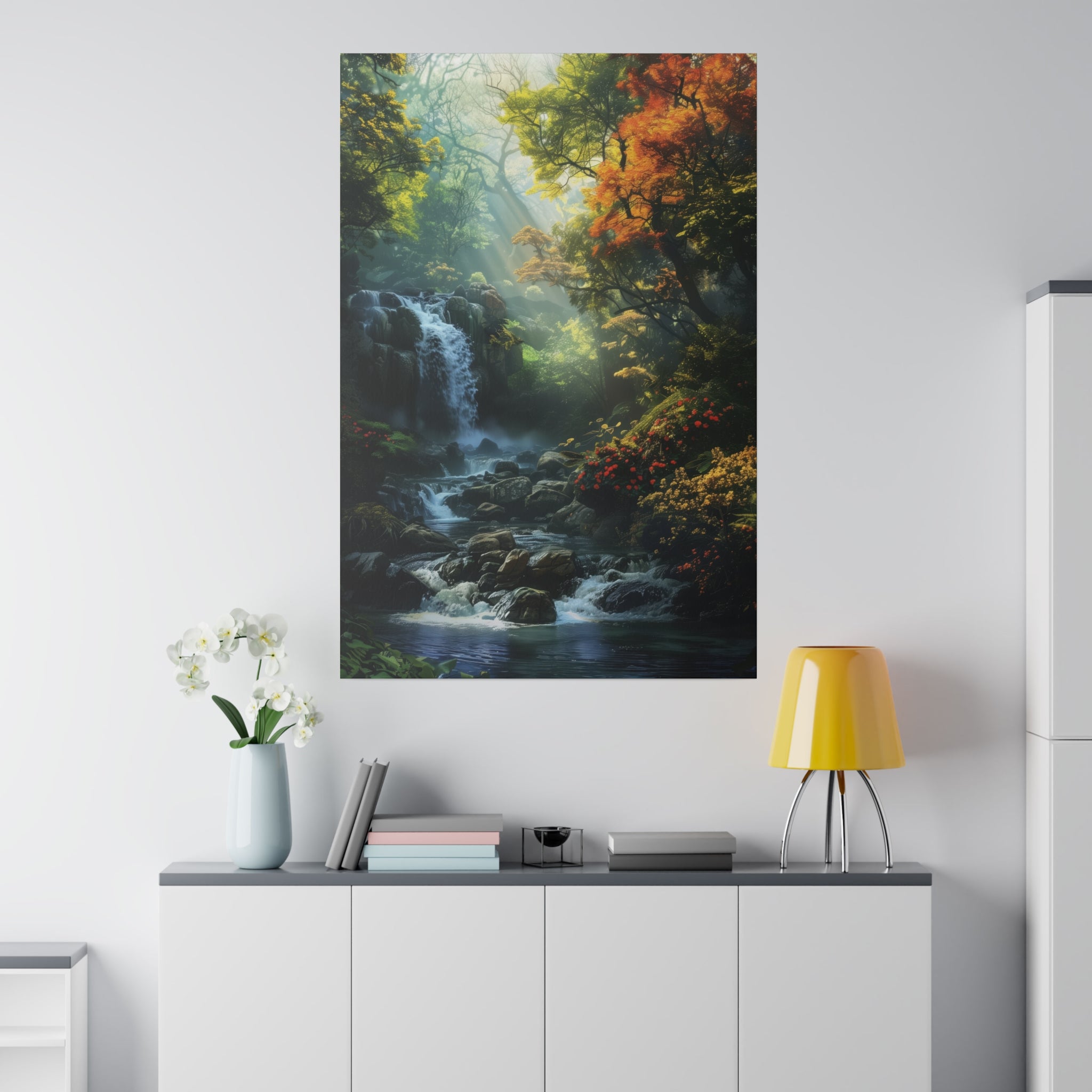 Tranquil Winters - Nature Wall Art - Vertical Canvas - WA329