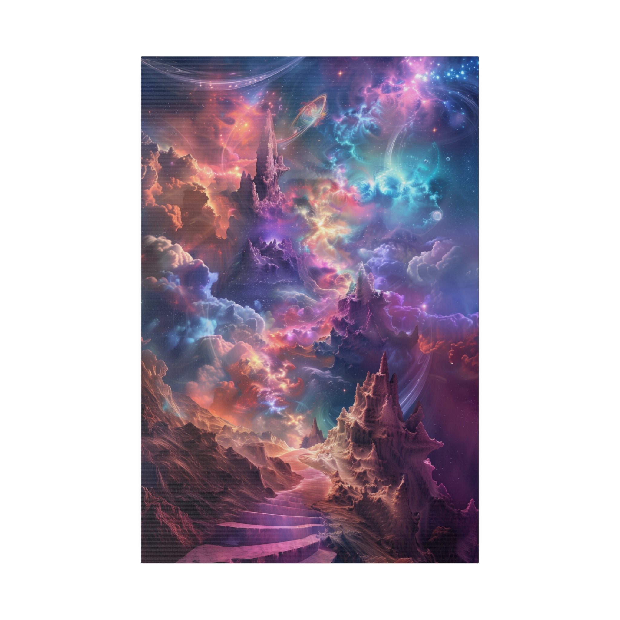 Space Wall Art - Vertical Canvas - WA120