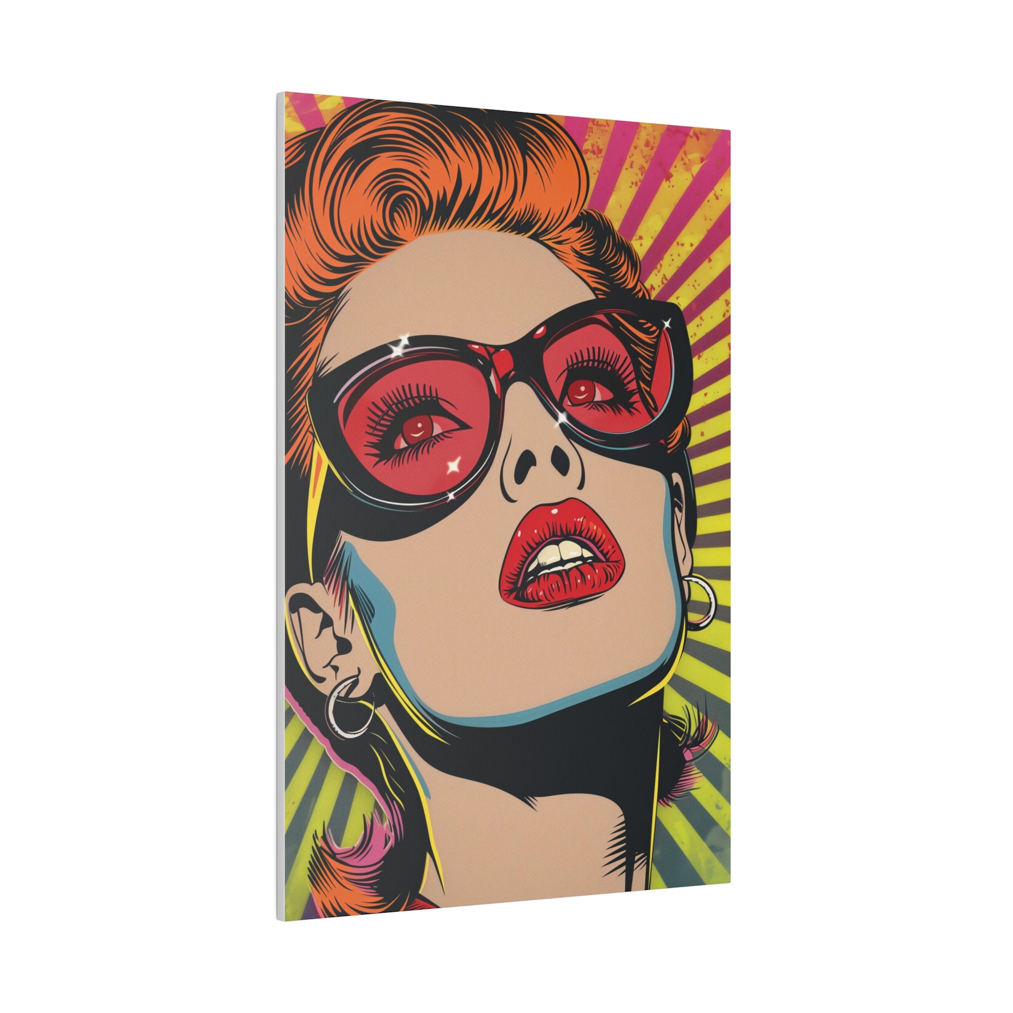 Pop Wall Art - Vertical Canvas - WA116