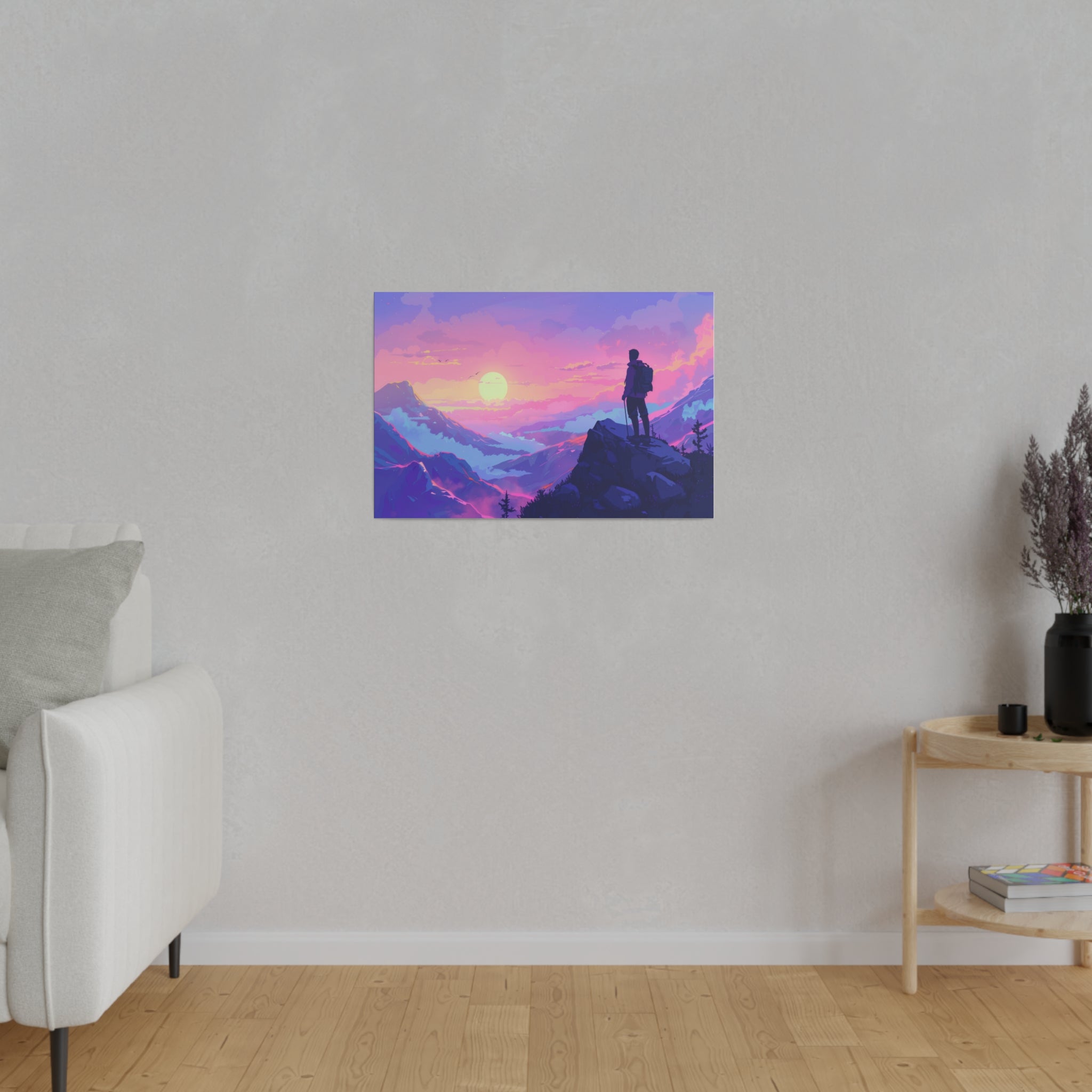 Abstract Wall Art - Horizontal Canvas - WA146