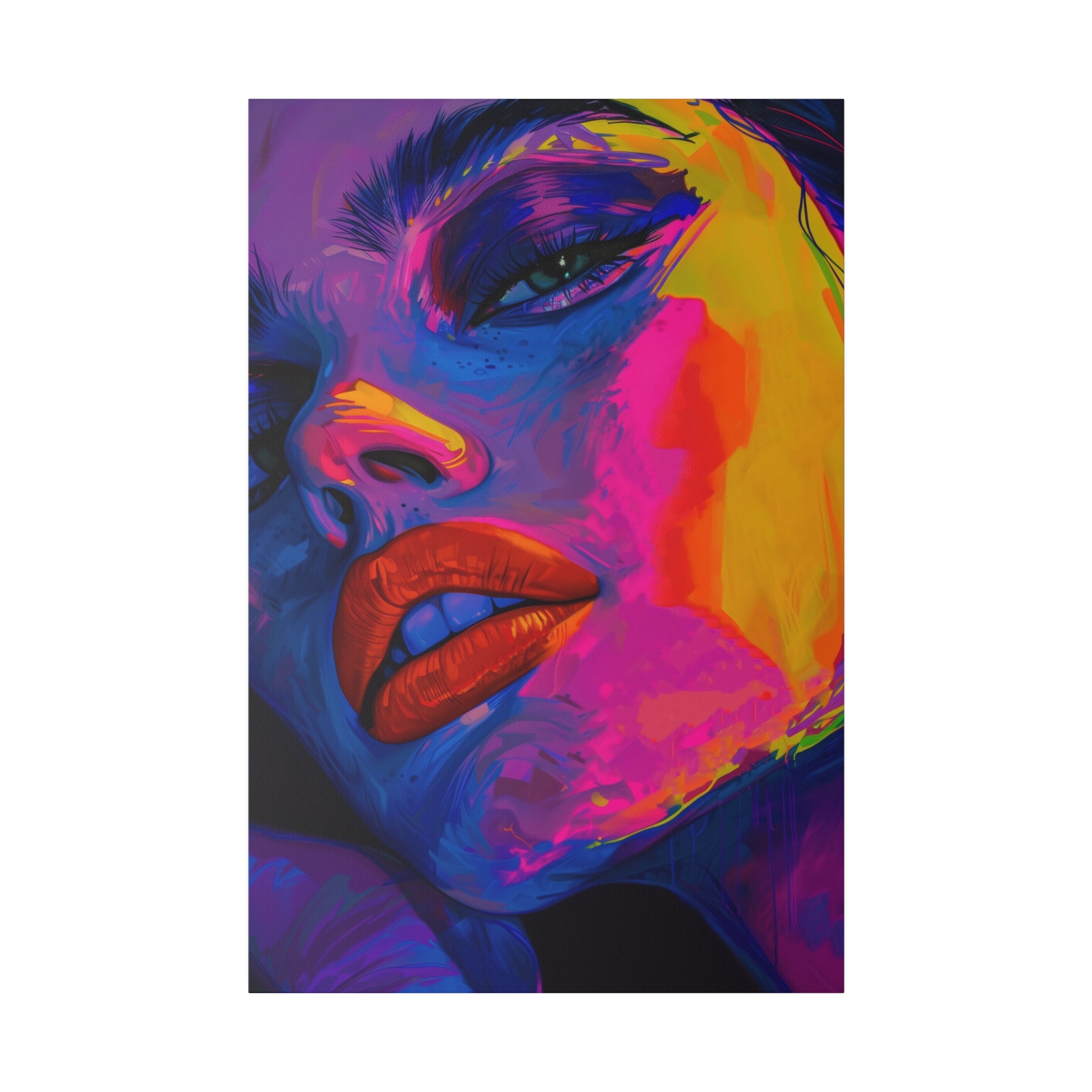 Pop Wall Art - Vertical Canvas - WA105