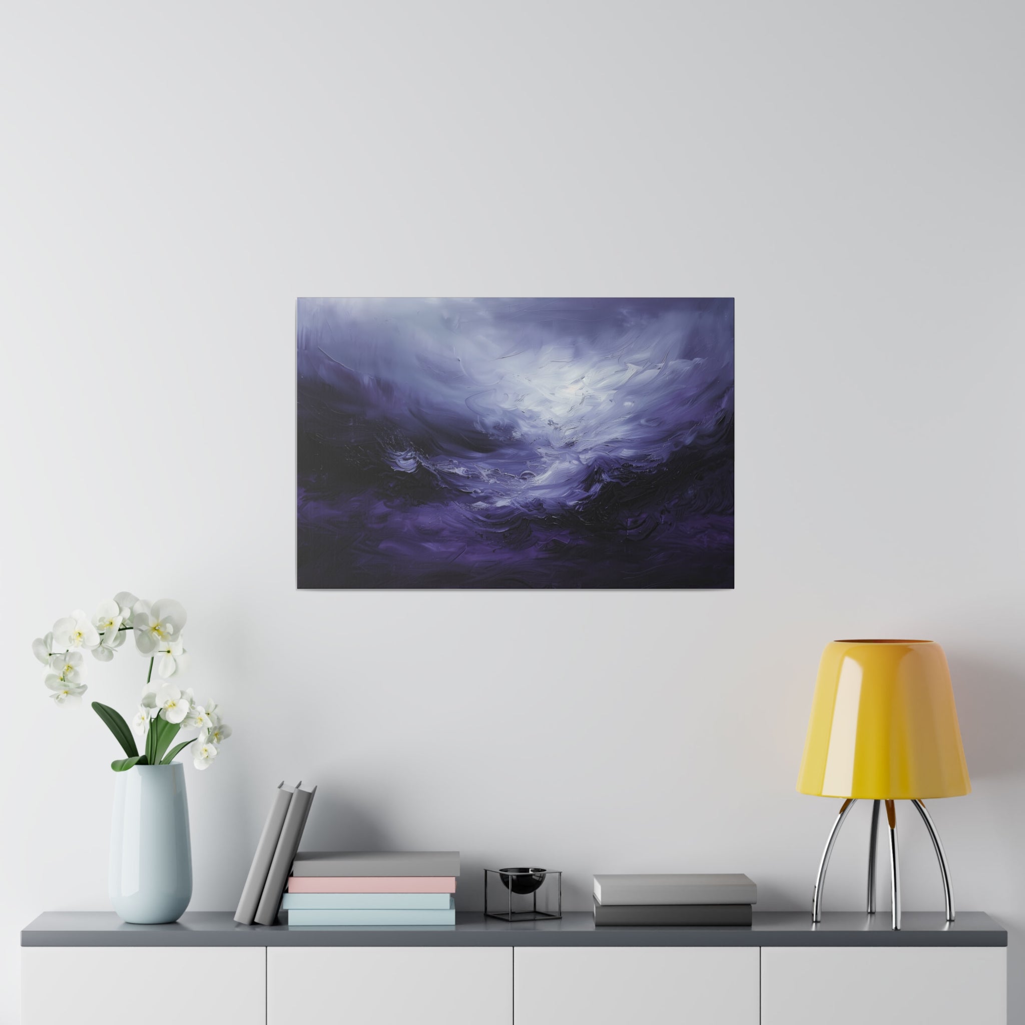 Ephemeral Serenity - Abstract Wall Art - Horizontal Canvas - WA218